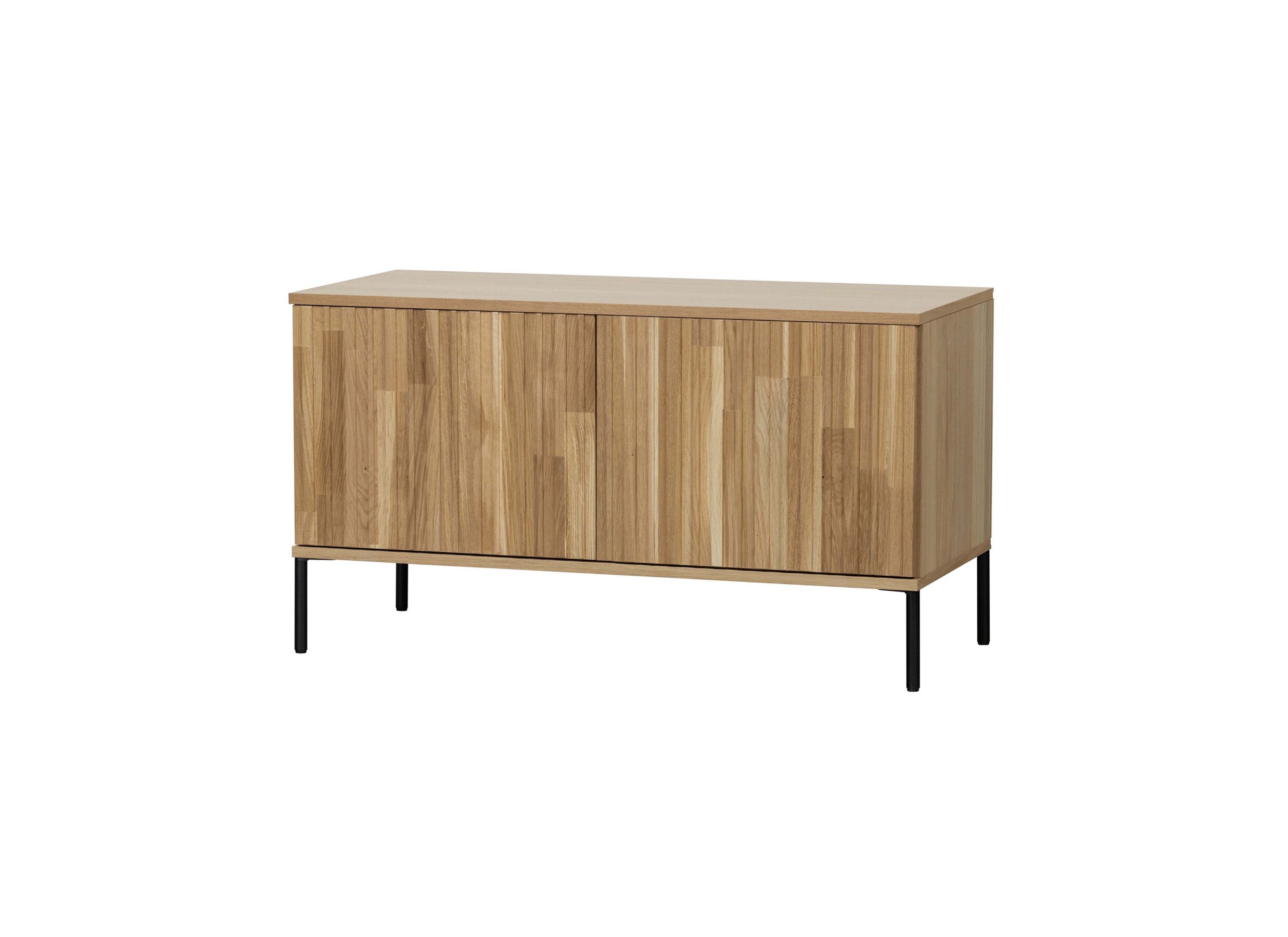 Tv-meubel New Gravure 100x44x56cm - eik fineer - naturel - Meuble TV New Gravure 100x44x56cm - placage chêne - naturel