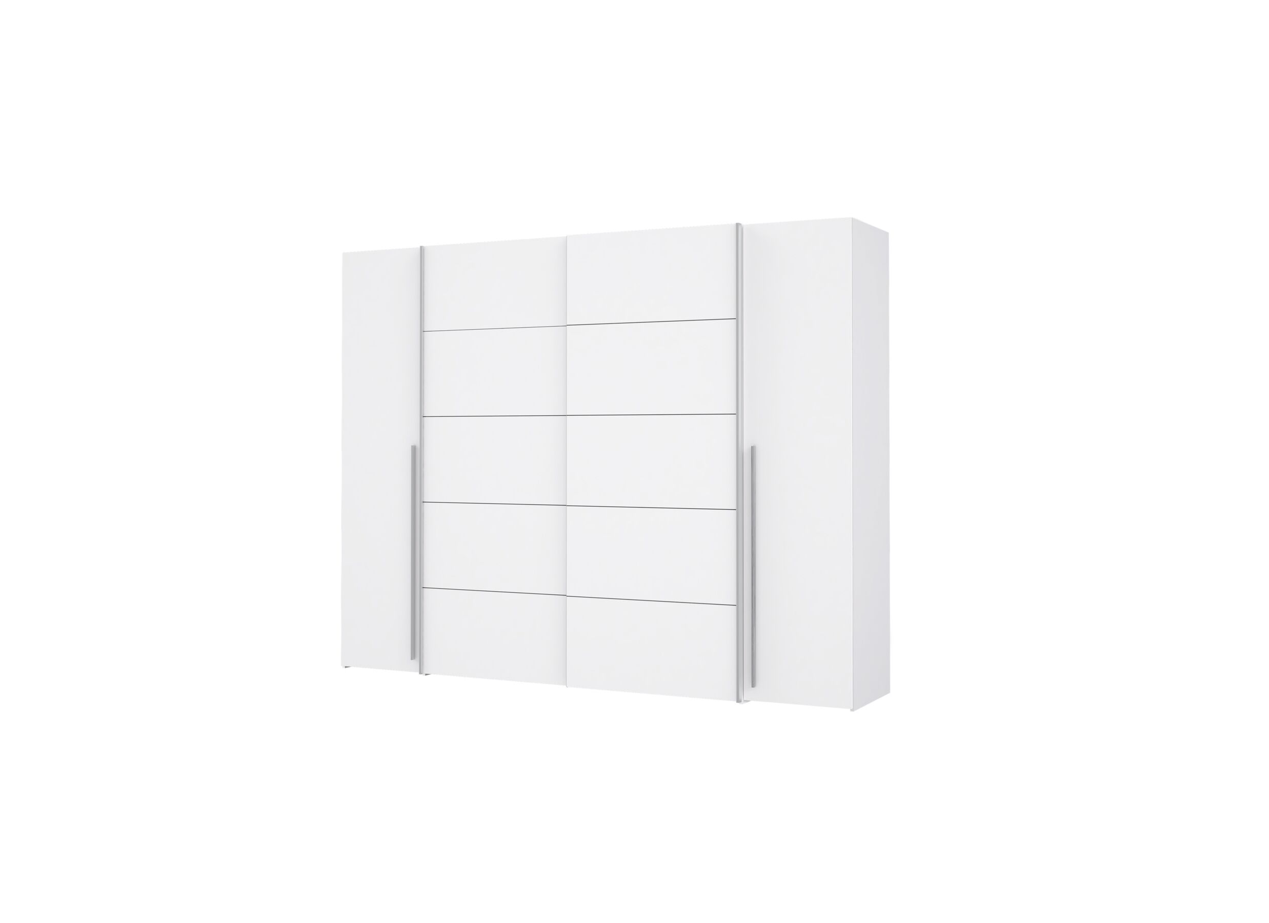 Garde-robe Narago 270cm - décor - blanc