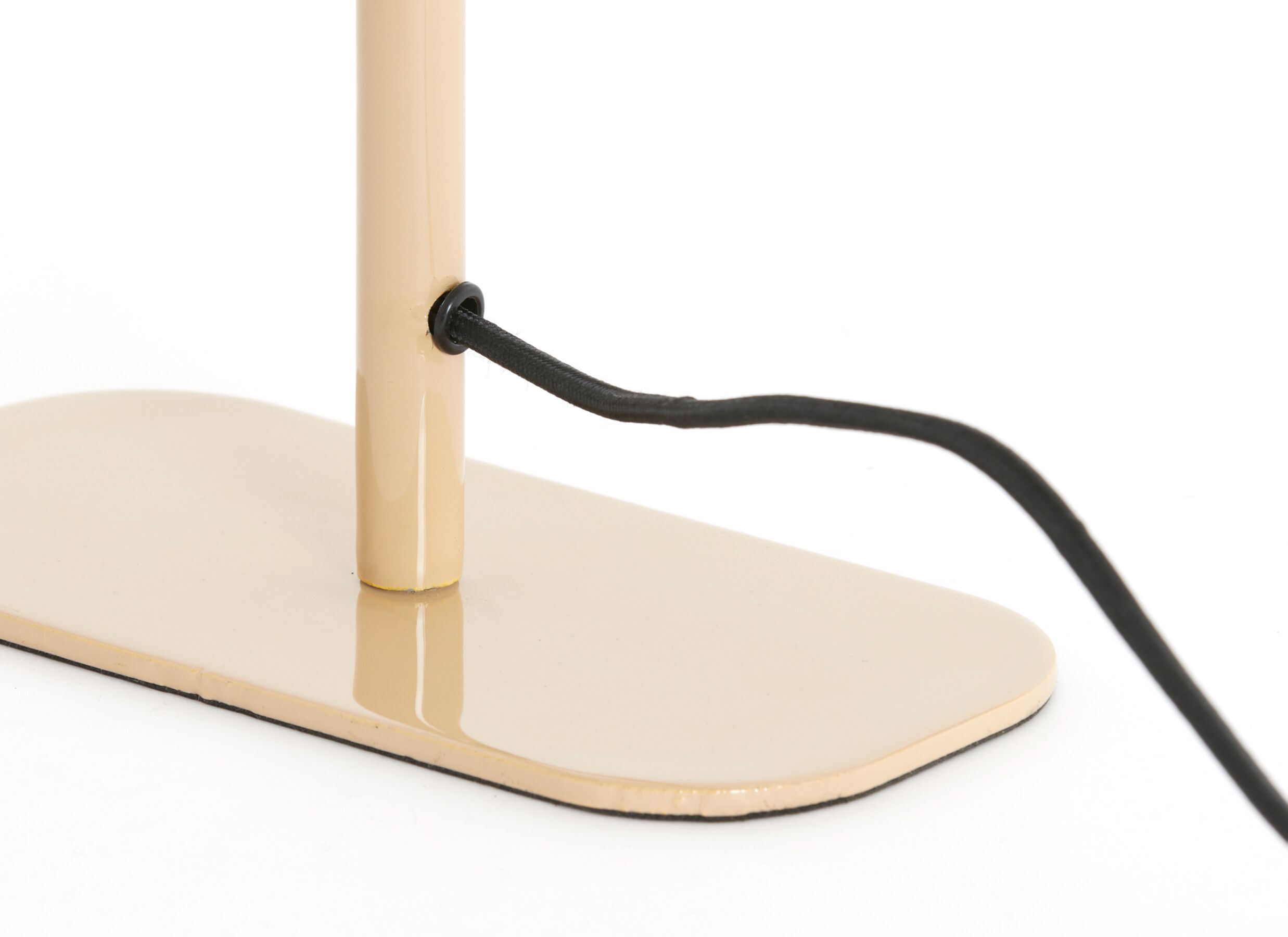 Detailfoto - Tafellamp Elenie H36cm - metaal - zand