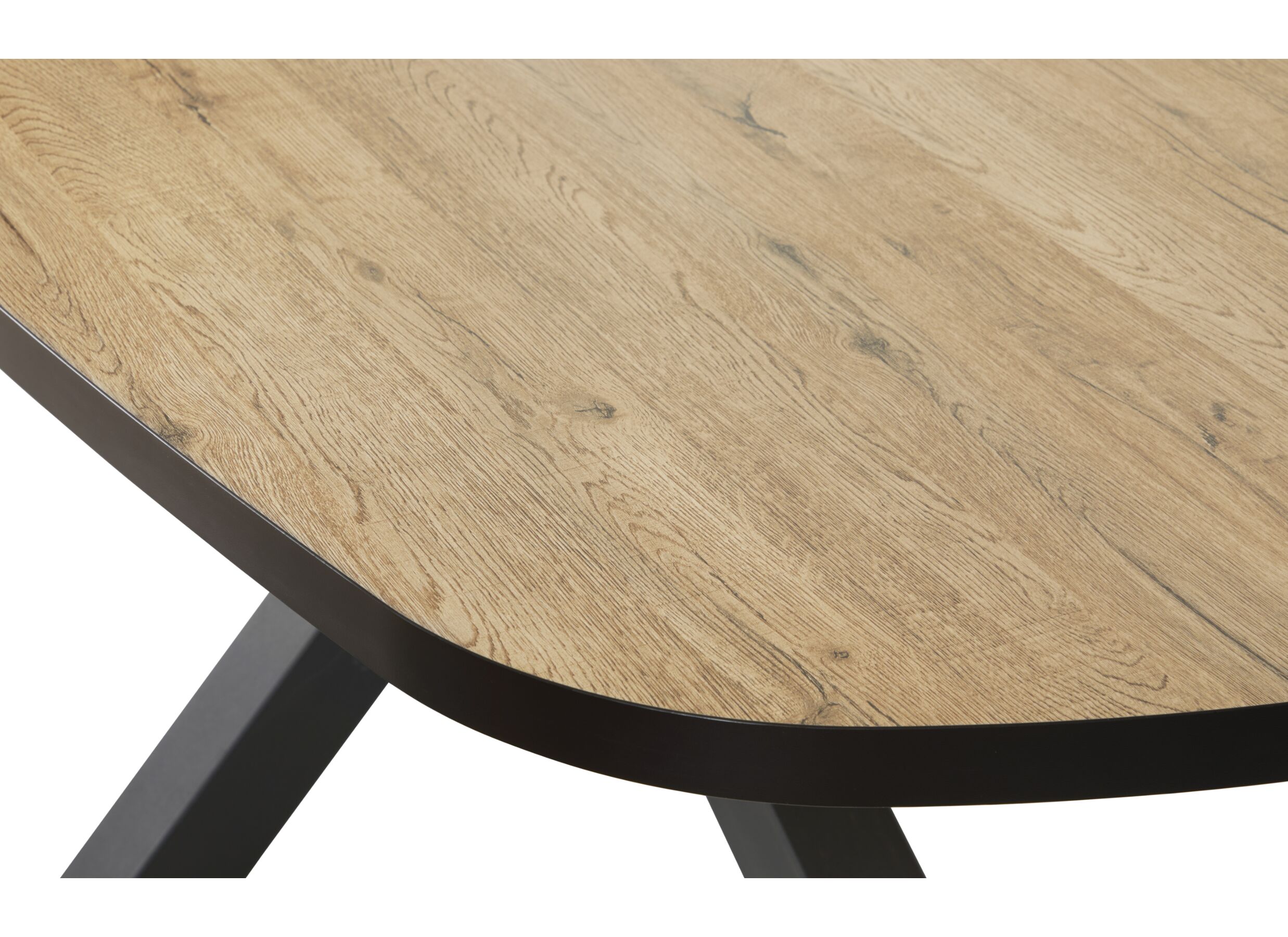 Table Otto Piero 230x119cm - film décoratif - scarlet chêne