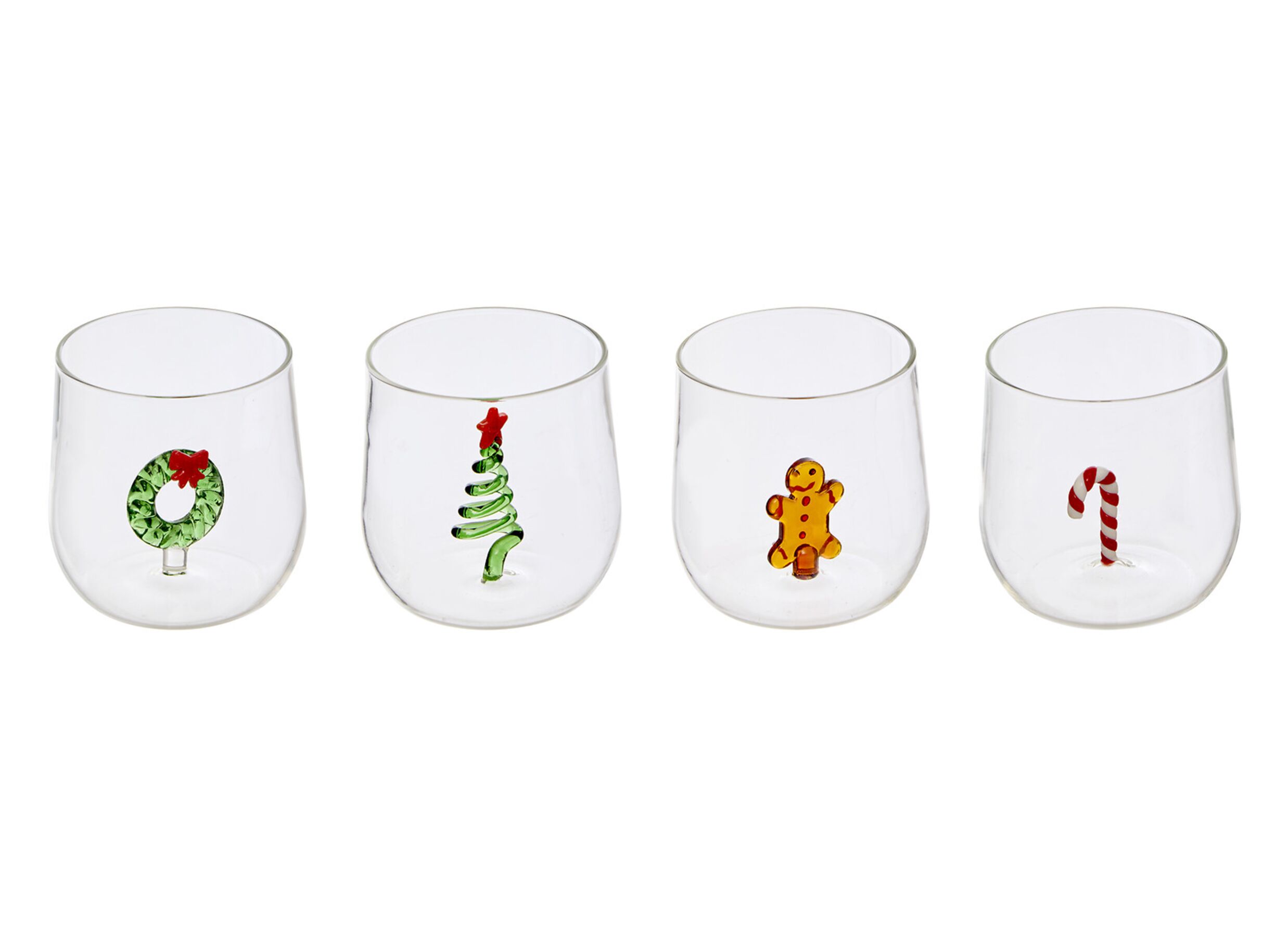 Plus Important - Verre Nelya 40cl - verre - multicolor