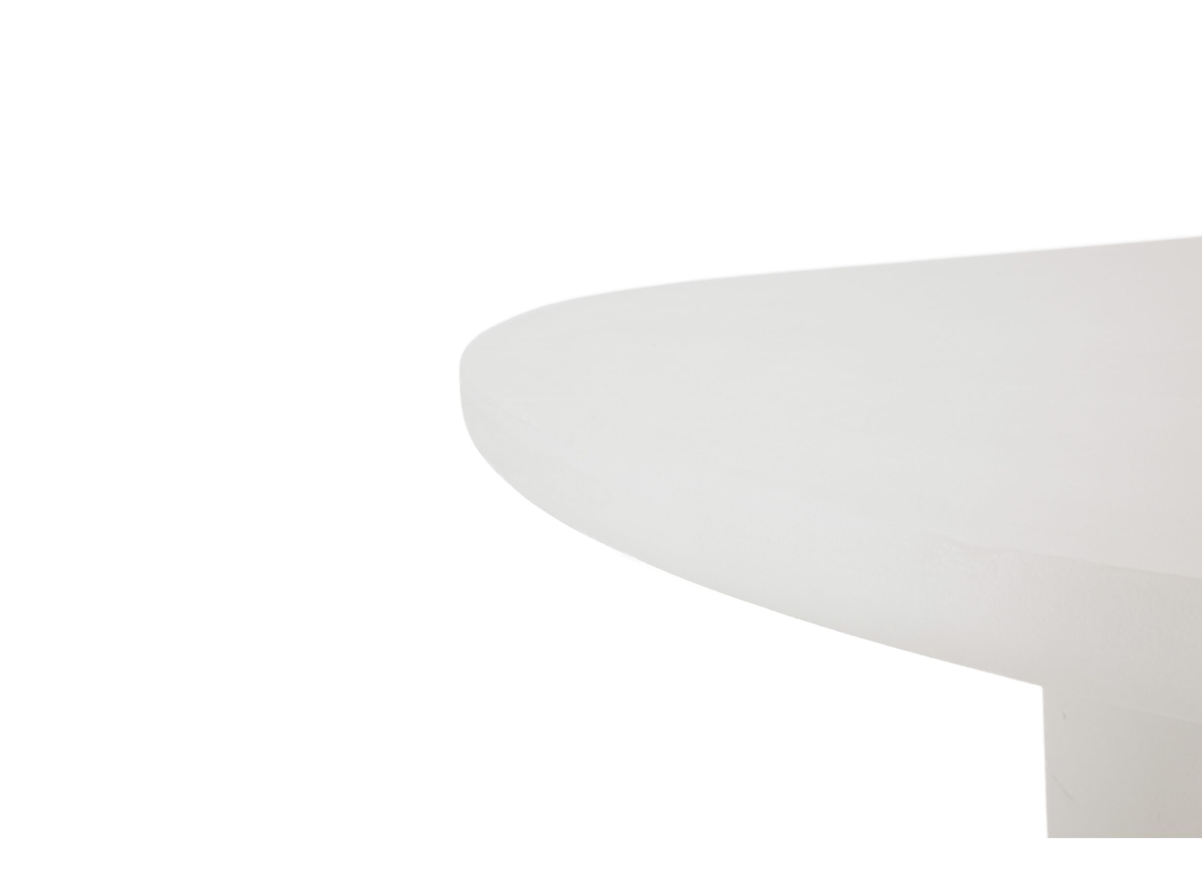 Detailfoto - Tafel TF2404 210x120cm - cementex - wit