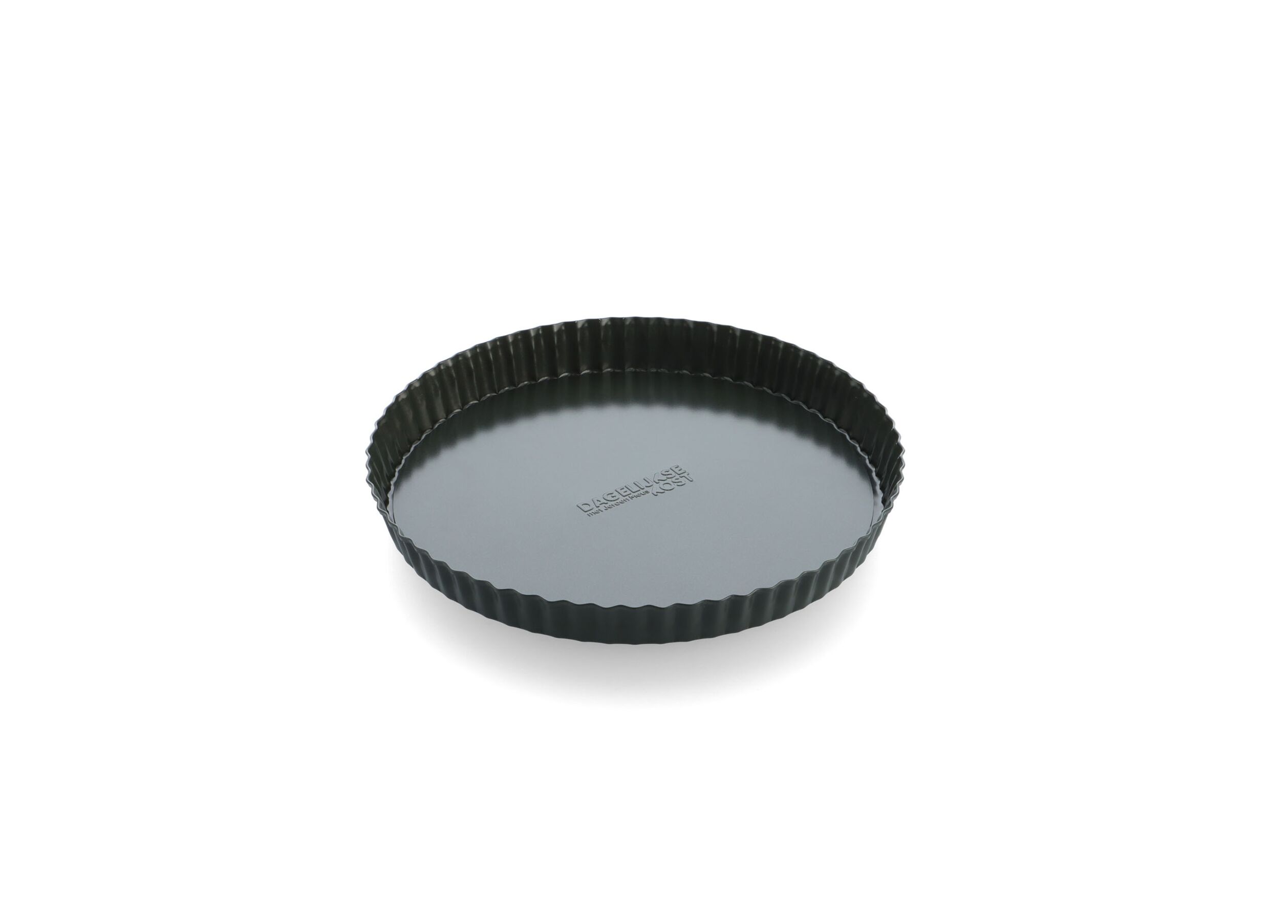 Plus Important - Moule à Quiche Dagelijkse Kost Ø26cm - acier au carbone - vert olive