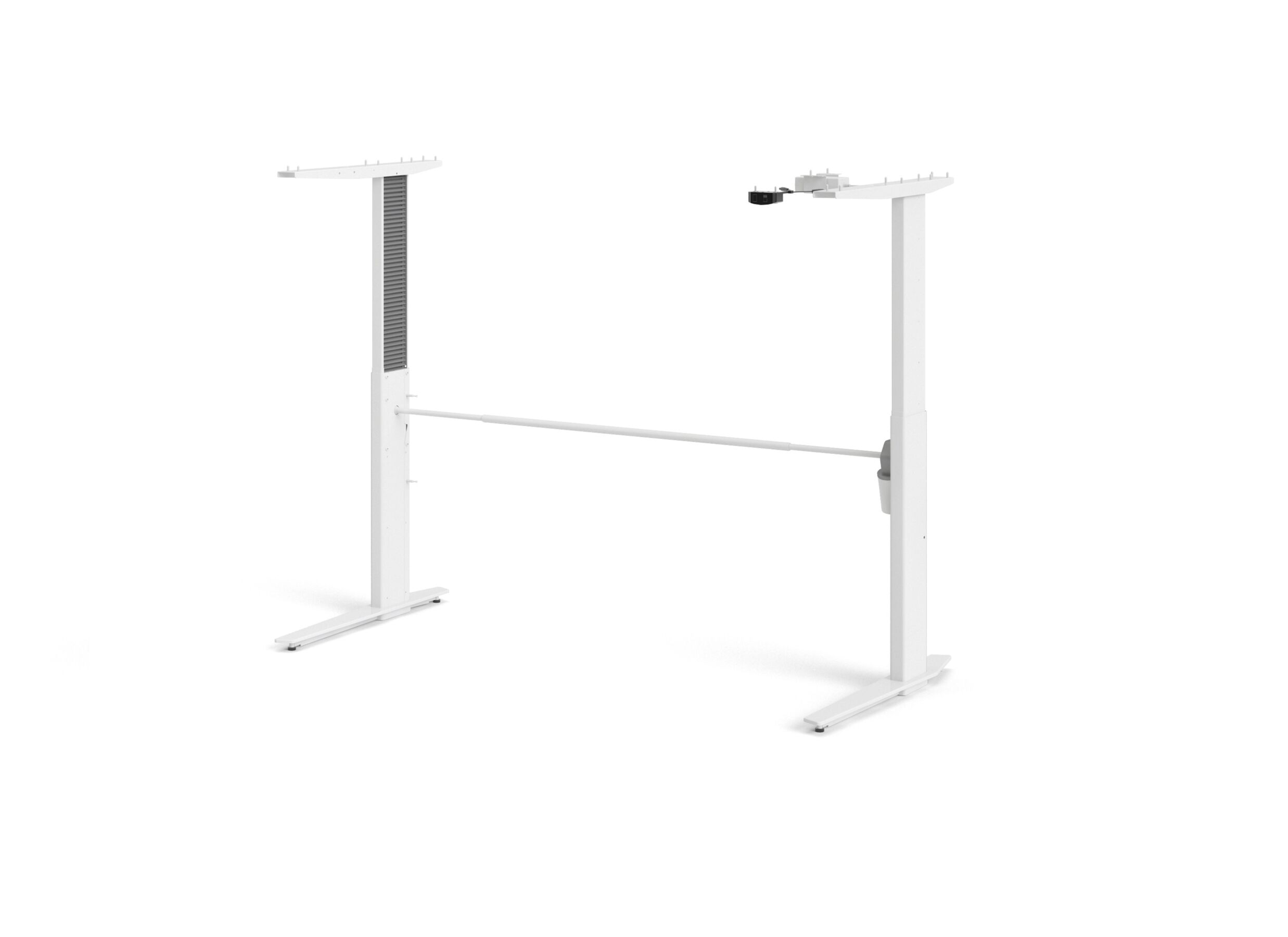Poten Prima 115,3x70x66cm - melamine - wit in hoogte verstelbaar