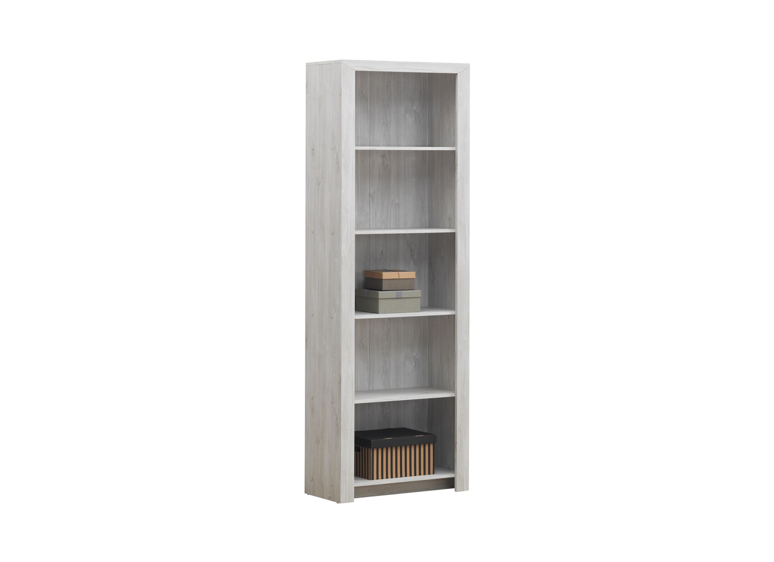Bibliothèque Elvis 70x36x210cm - Bibliothèque Elvis 70x36x210cm - décor - chêne blanc