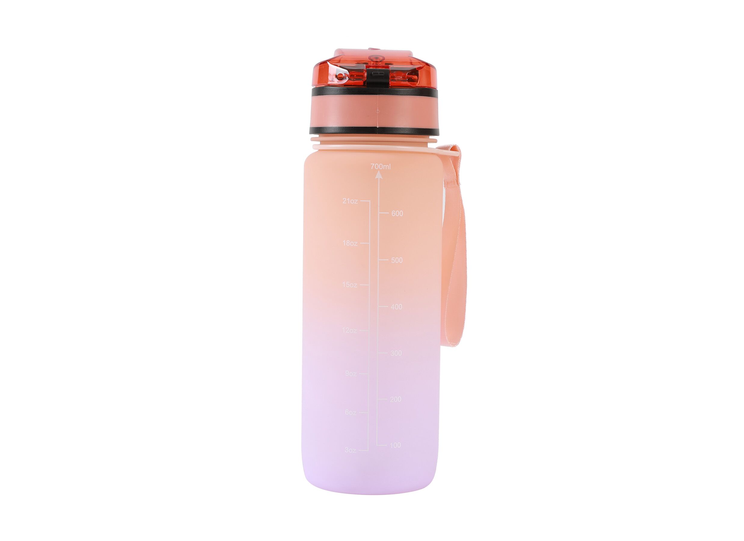 Overzichtsfoto - Drinkfles Tritan 75cl - kunststof - oranje & lila