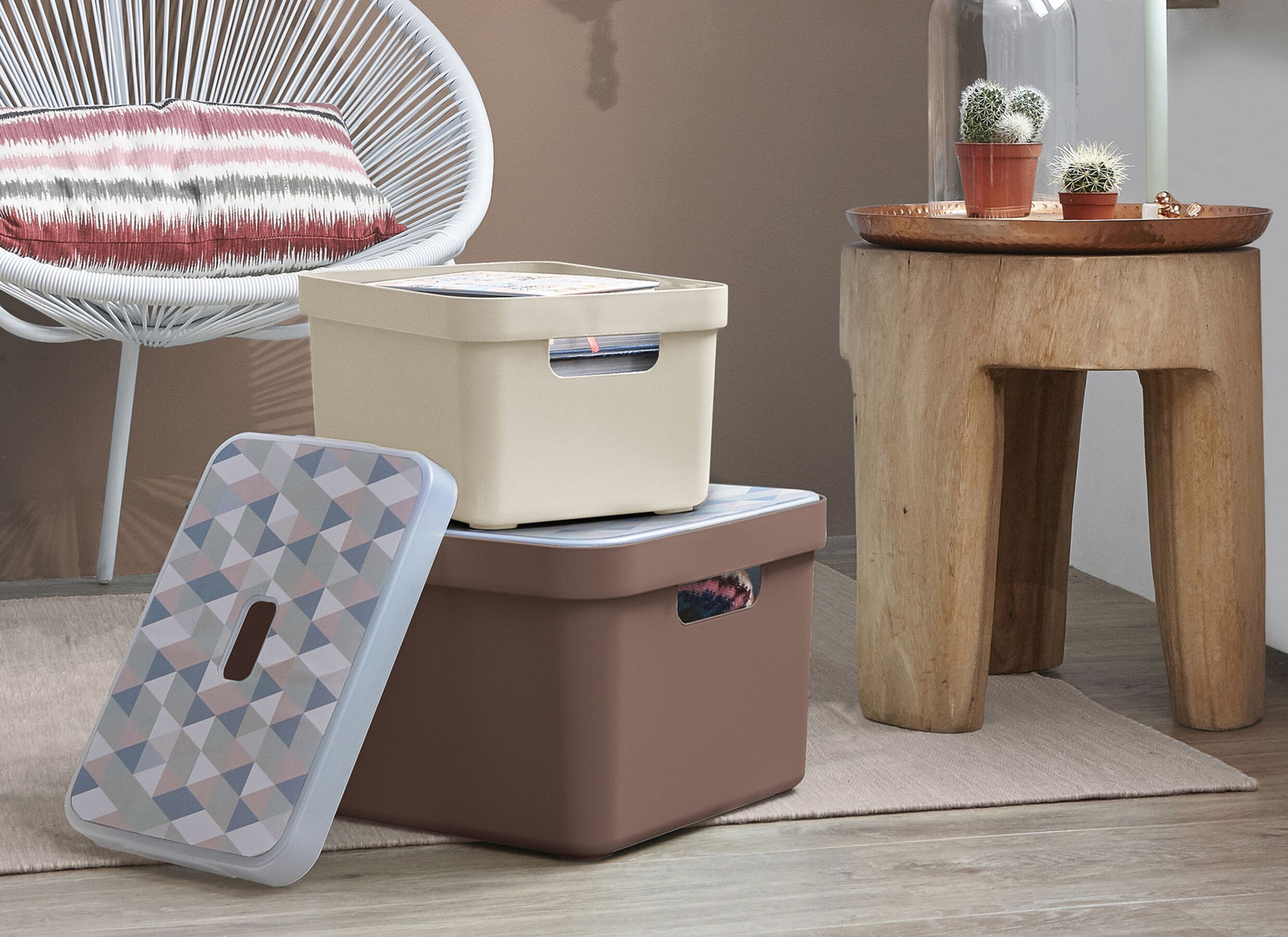 Sfeerfoto - Opbergbox Sigma Home 32L - 45,3x24,3x35,4cm