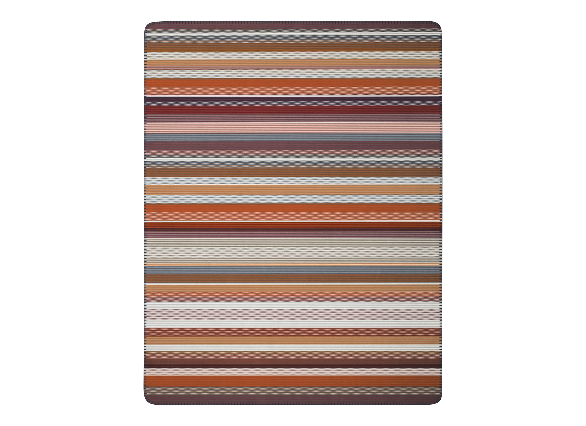 Plaid Tundra 150x200cm - polyester & katoen - multicolor - Plaid Tundra 150x200cm - polyester & coton - multicolore