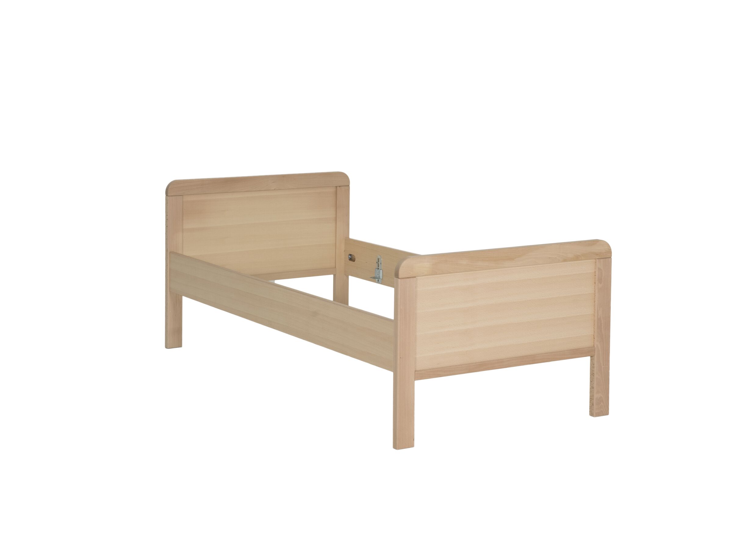 Plus Important - Lit Relax 90x200cm - hêtre massif - hêtre naturel