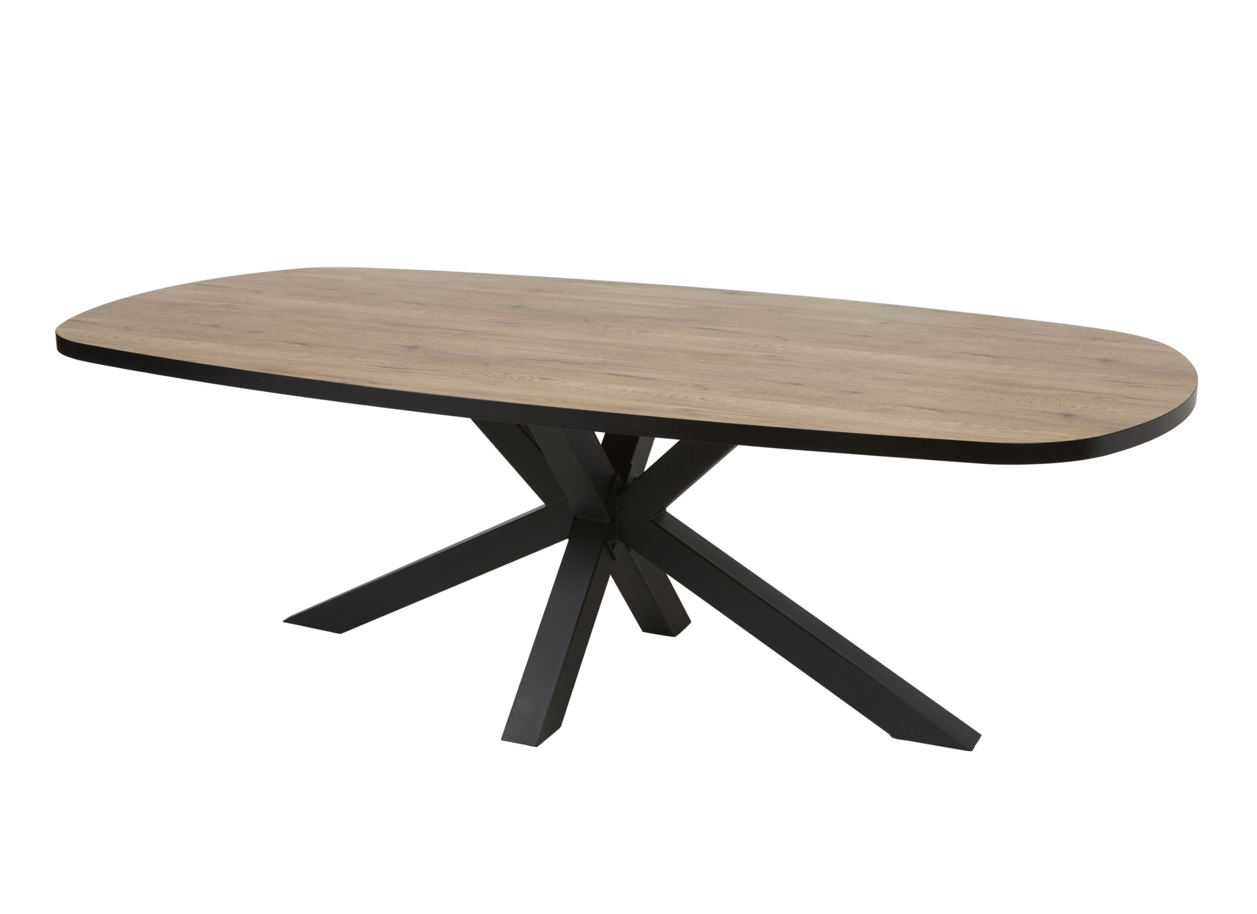 Table Otto Piero ovale 230x119cm - Table Otto Piero 230x119cm - film décoratif - scarlet chêne