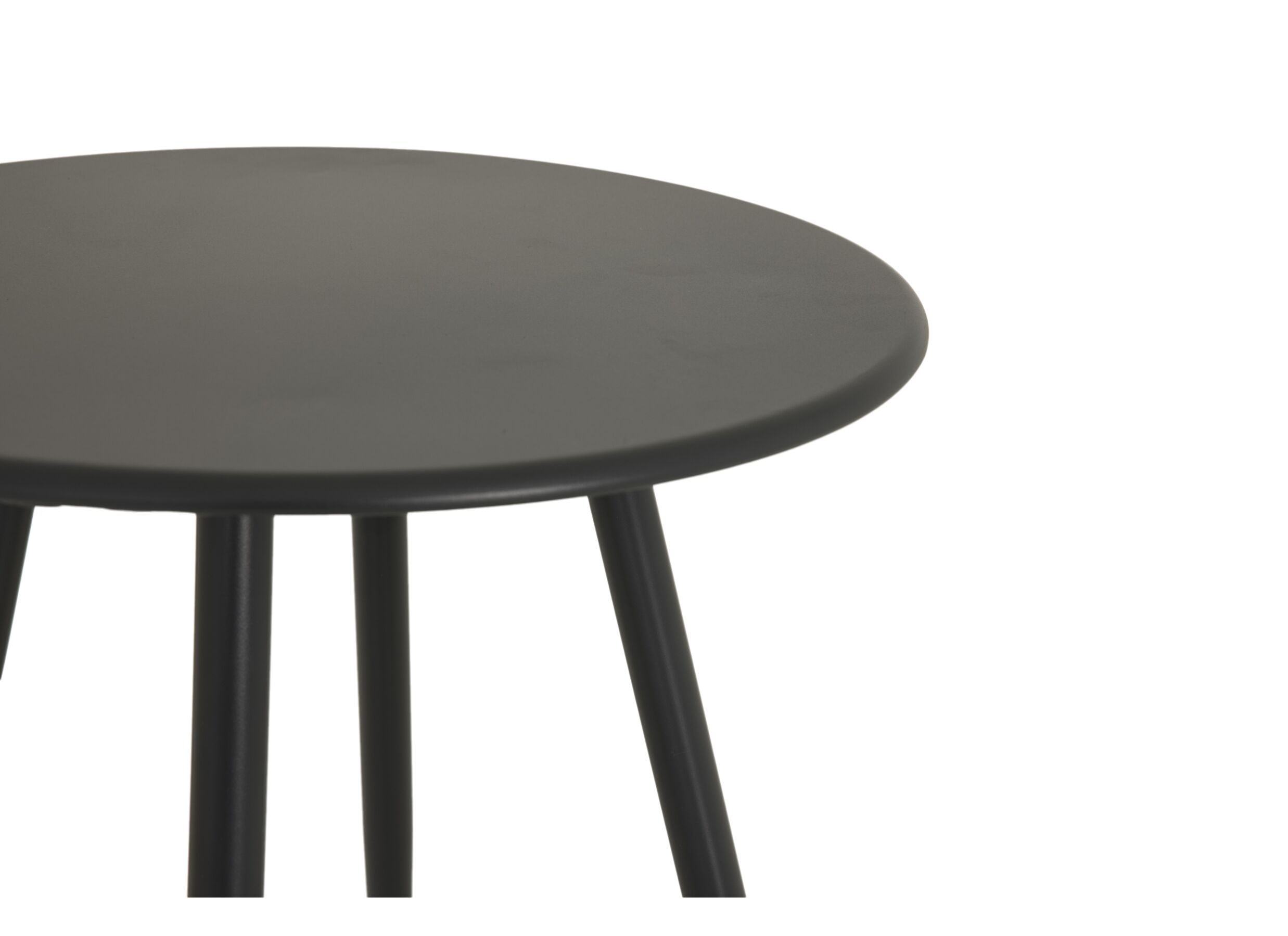 Detail - Table d'appoint Giardino Ø45x50cm - acier - anthracite