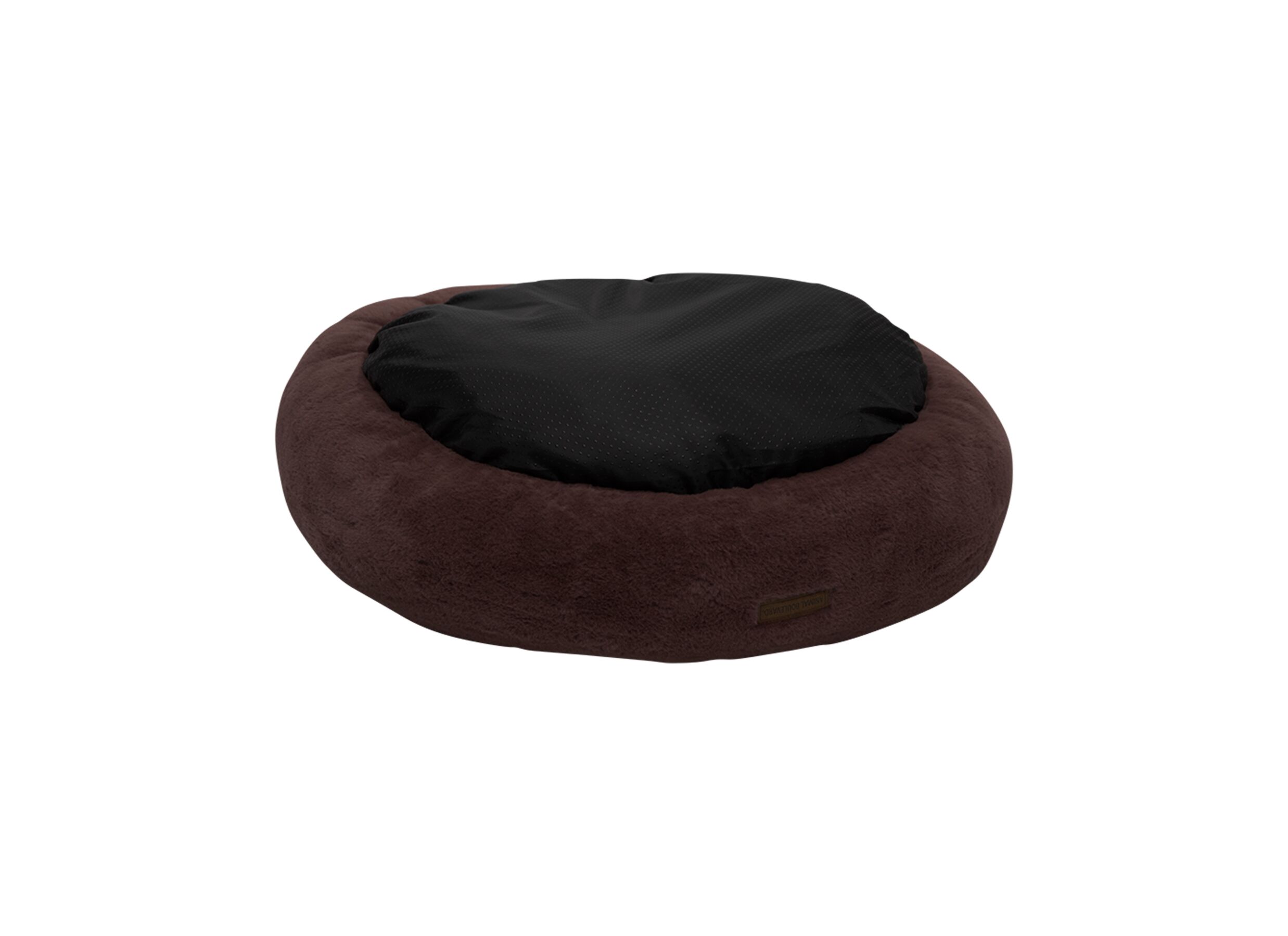 Aperçu - Panier pour chien Champs Elysees M Ø60x17cm - tissu - marron foncé