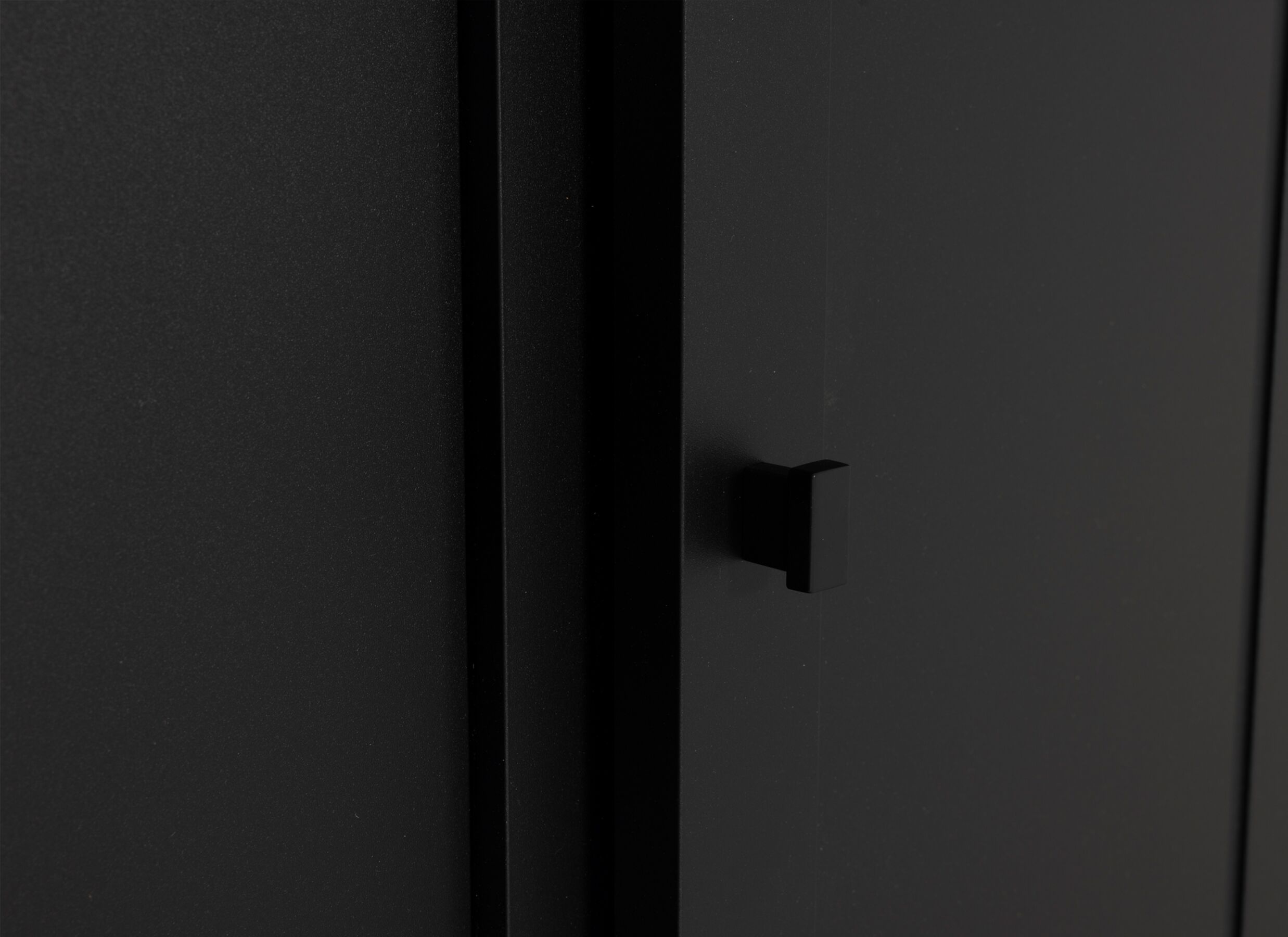 Detailfoto - Dressoir Patio 209cm - decor - old teak & zwart