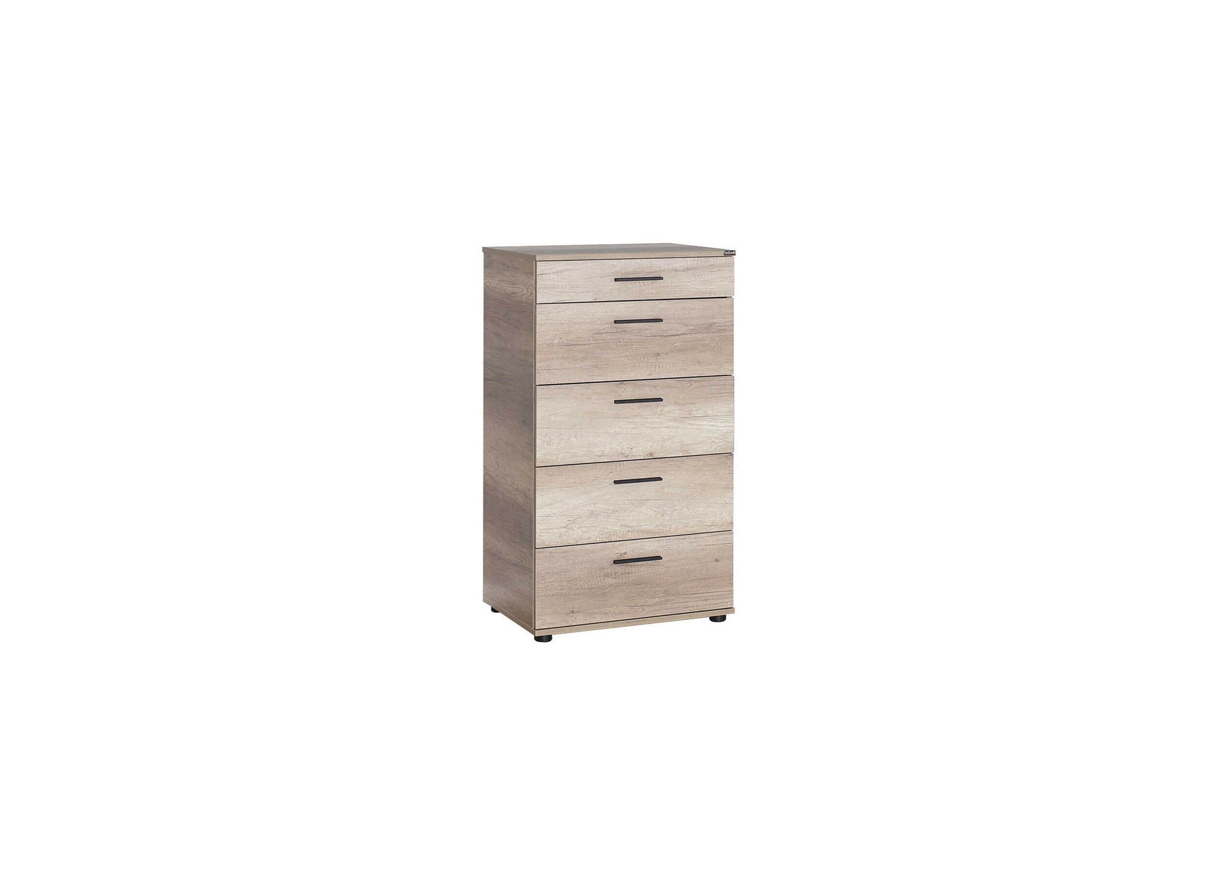 Commode Komodo 60x44x108cm - Commode Komodo 60x44x108cm - mélamine - tori