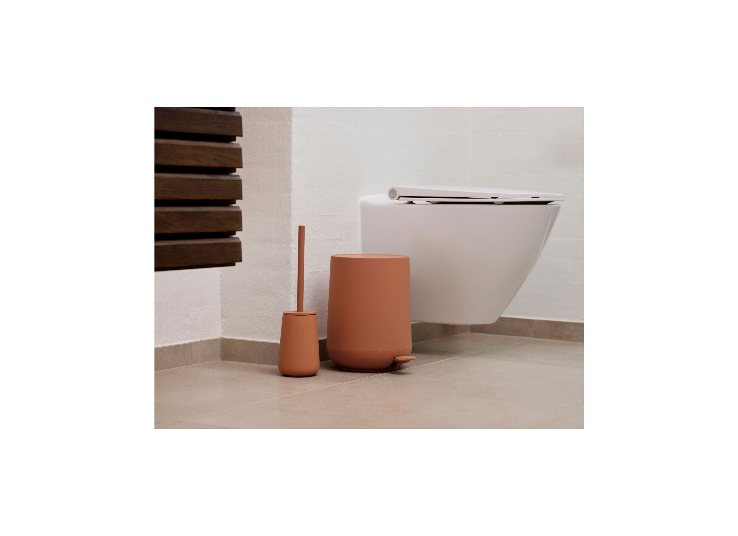 Foto ambiance - Brosse wc mandarine