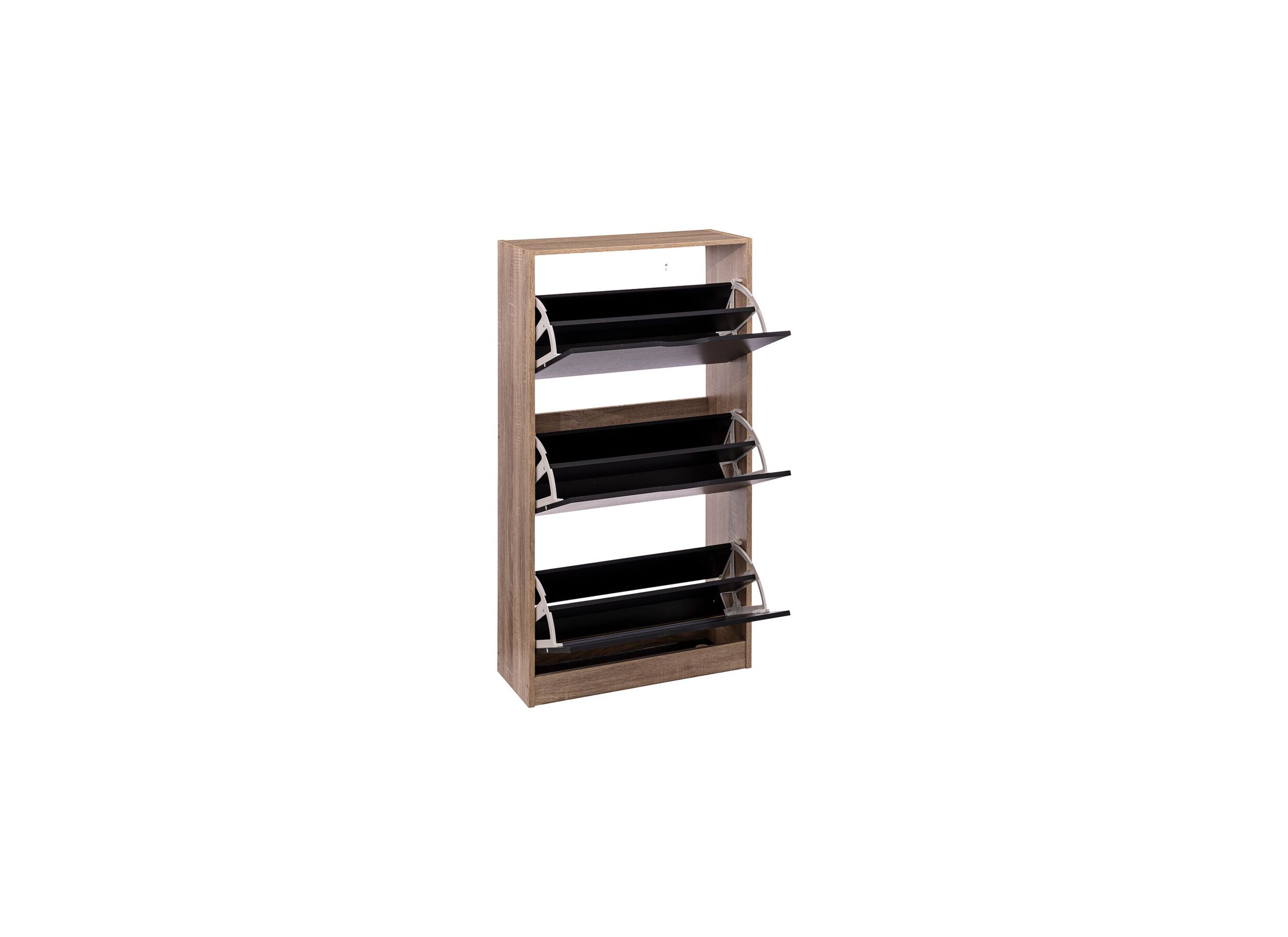 Armoire à chaussures Noir 60x23,3x119,5cm