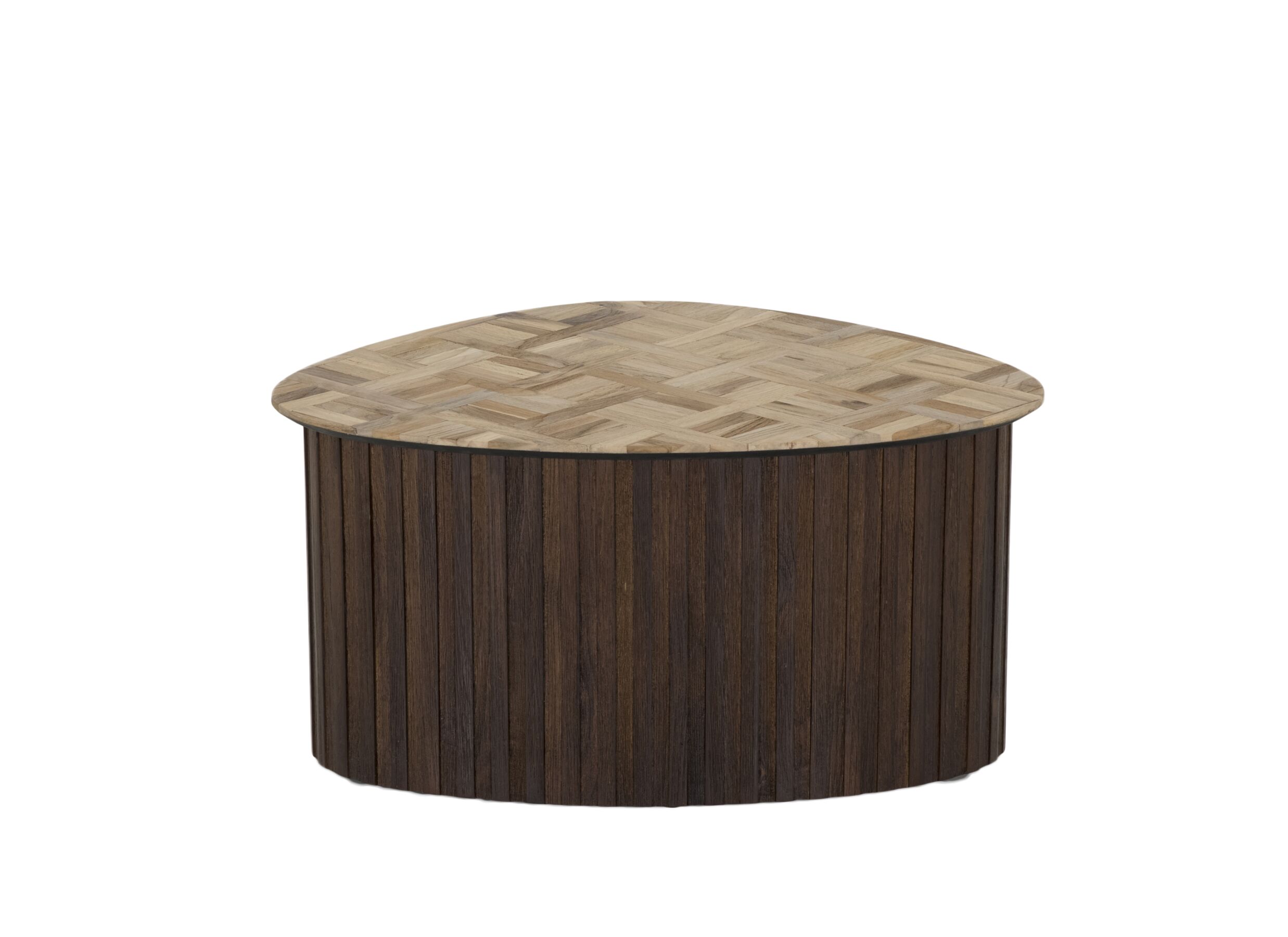 Aperçu - Table basse Noah teck massif ronde