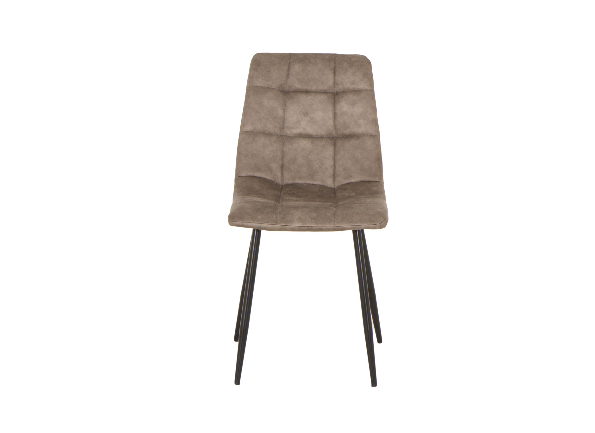 Detail - Chaise Churchill 46x54,5x85cm - métal/tissu - taupe