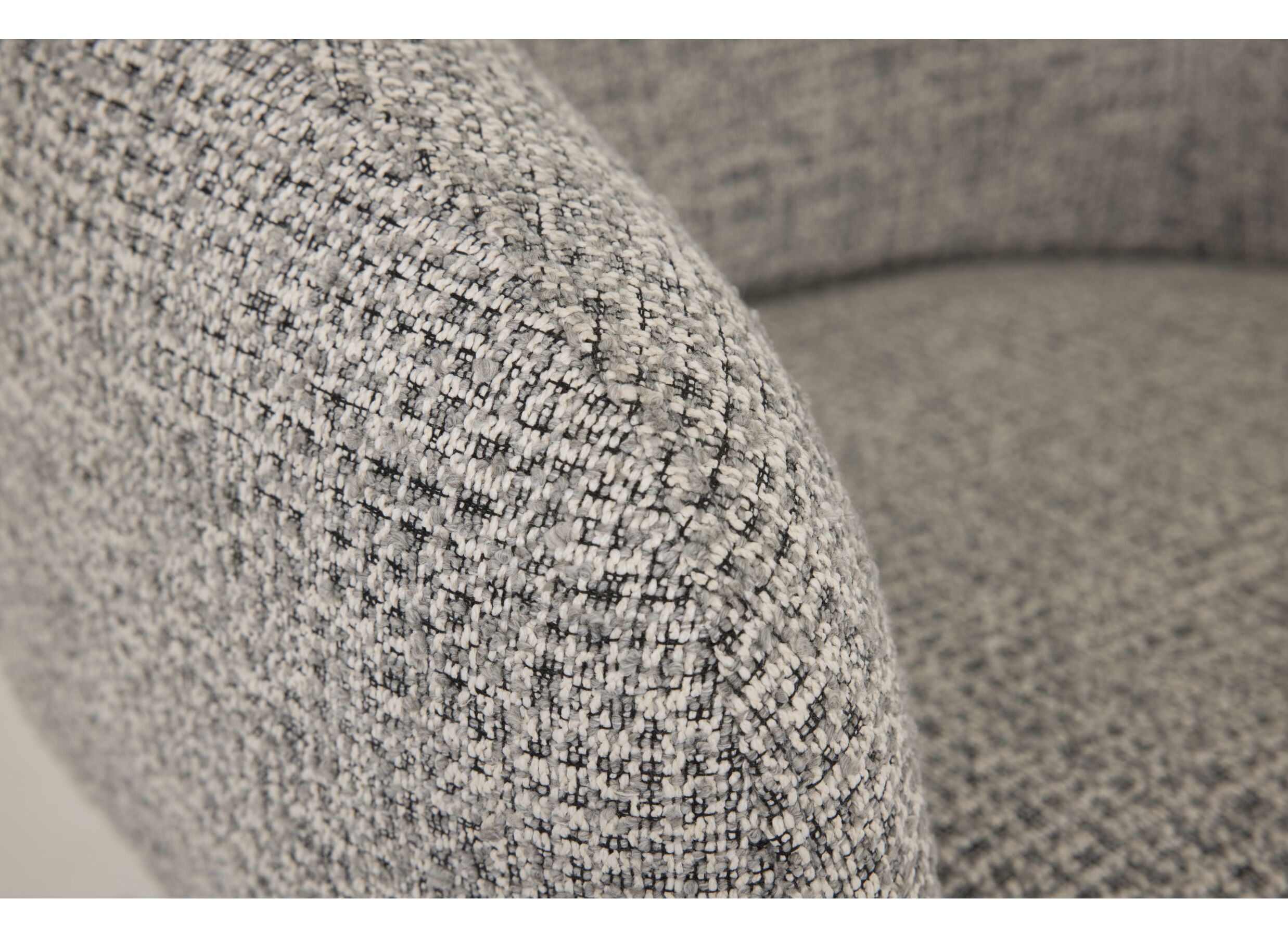 Stoel Foy 60x62x79cm - stof - grijs