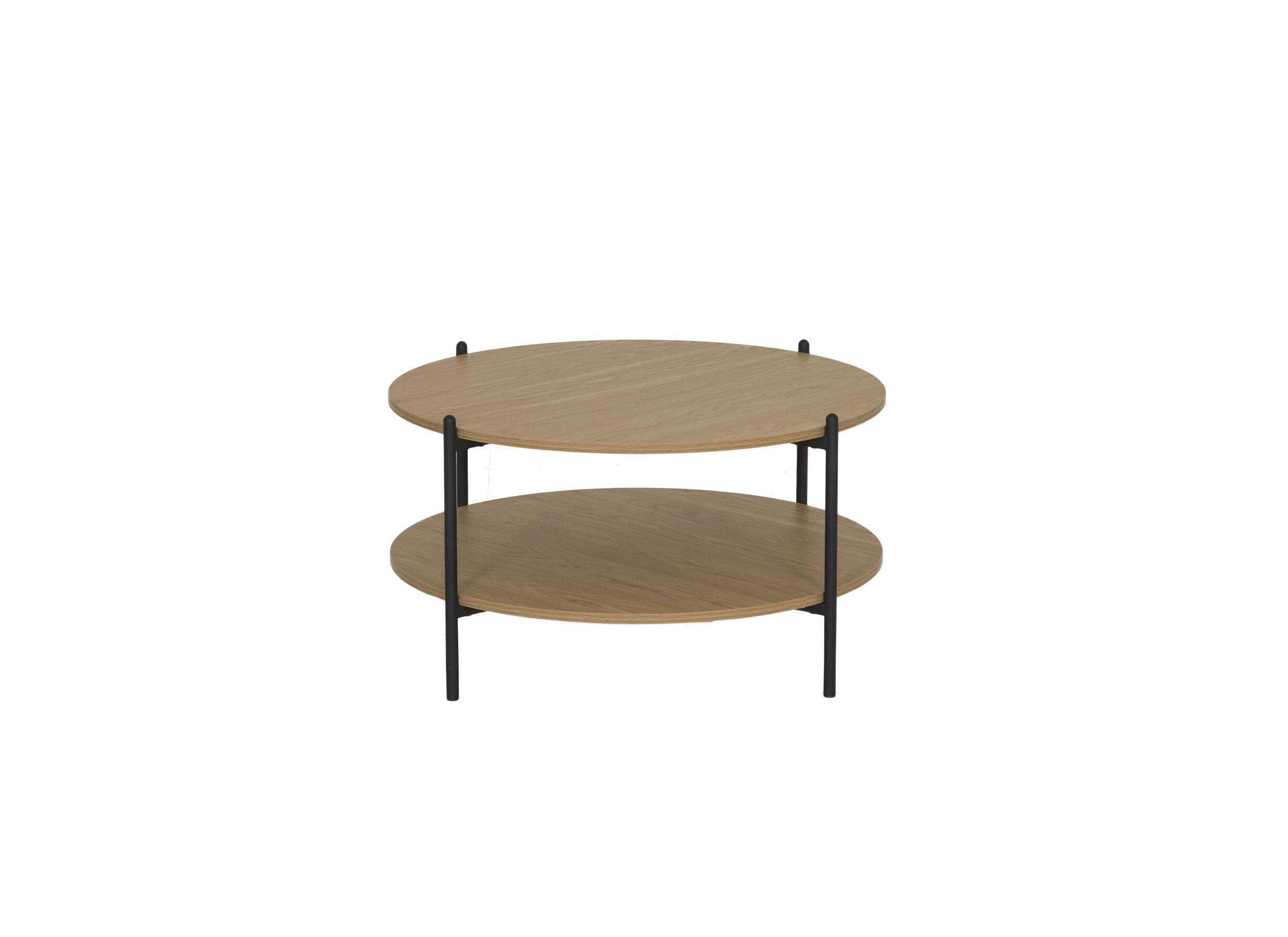 Aperçu - Table basse Melon ronde brun