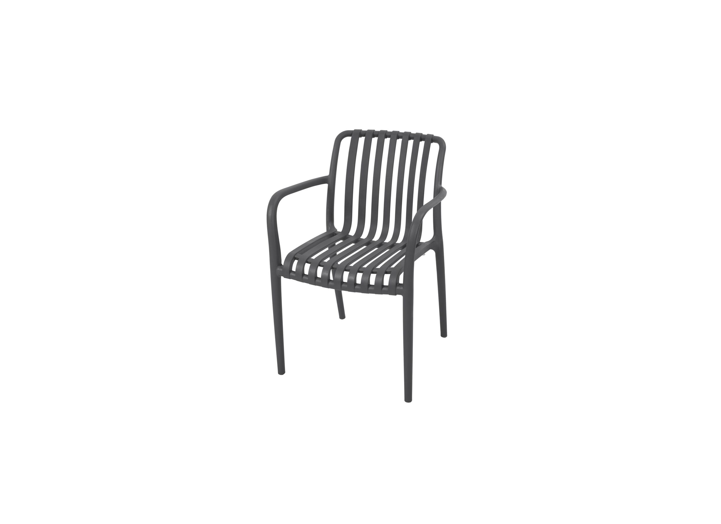 Plus Important - Chaise de jardin Cute 46x58x81cm - synthétique - gris