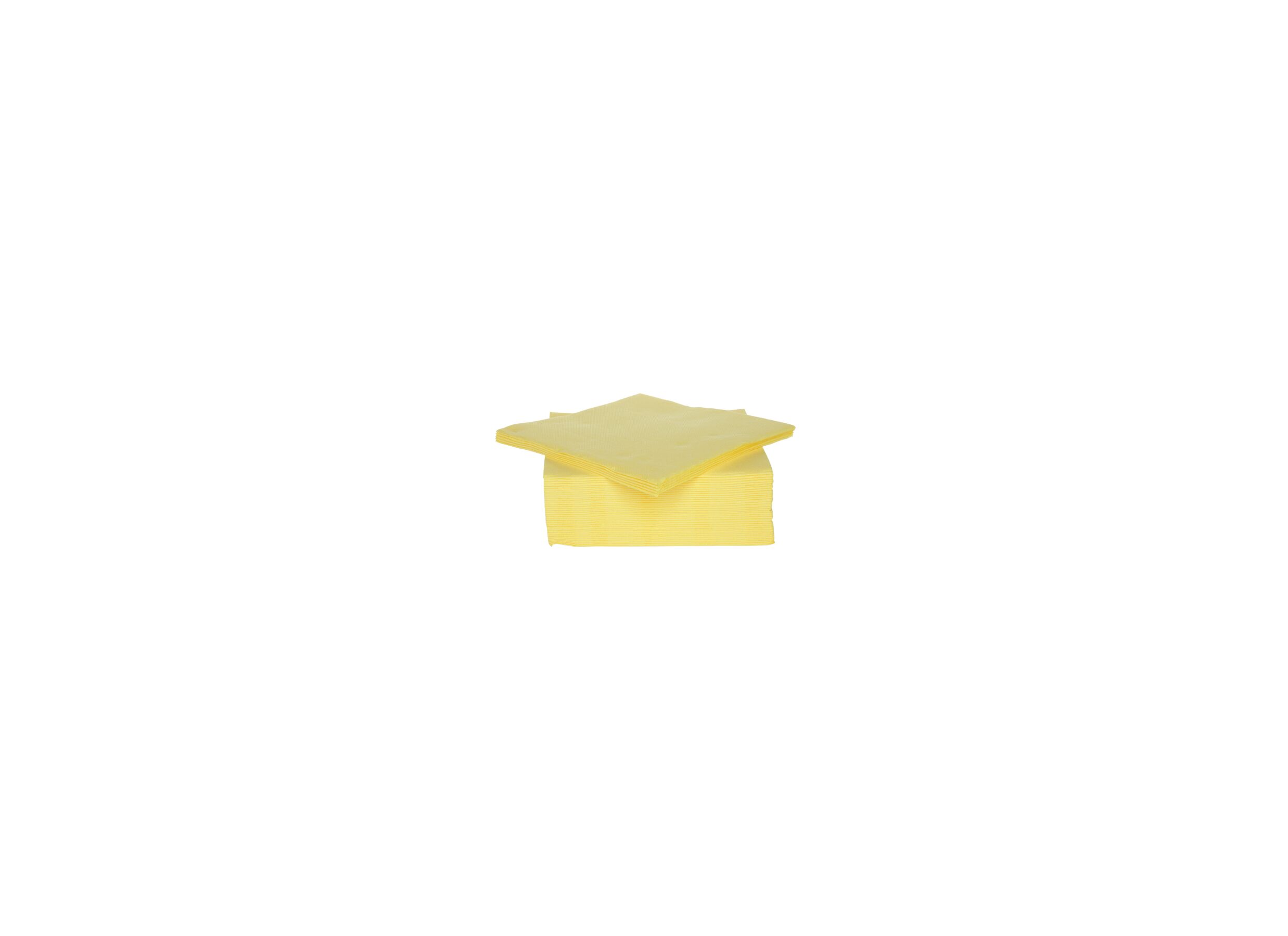 Serviette CT Prof 38x38cm jaune 40 pièces - Serviette CT Prof 38x38cm jaune 40 pièces