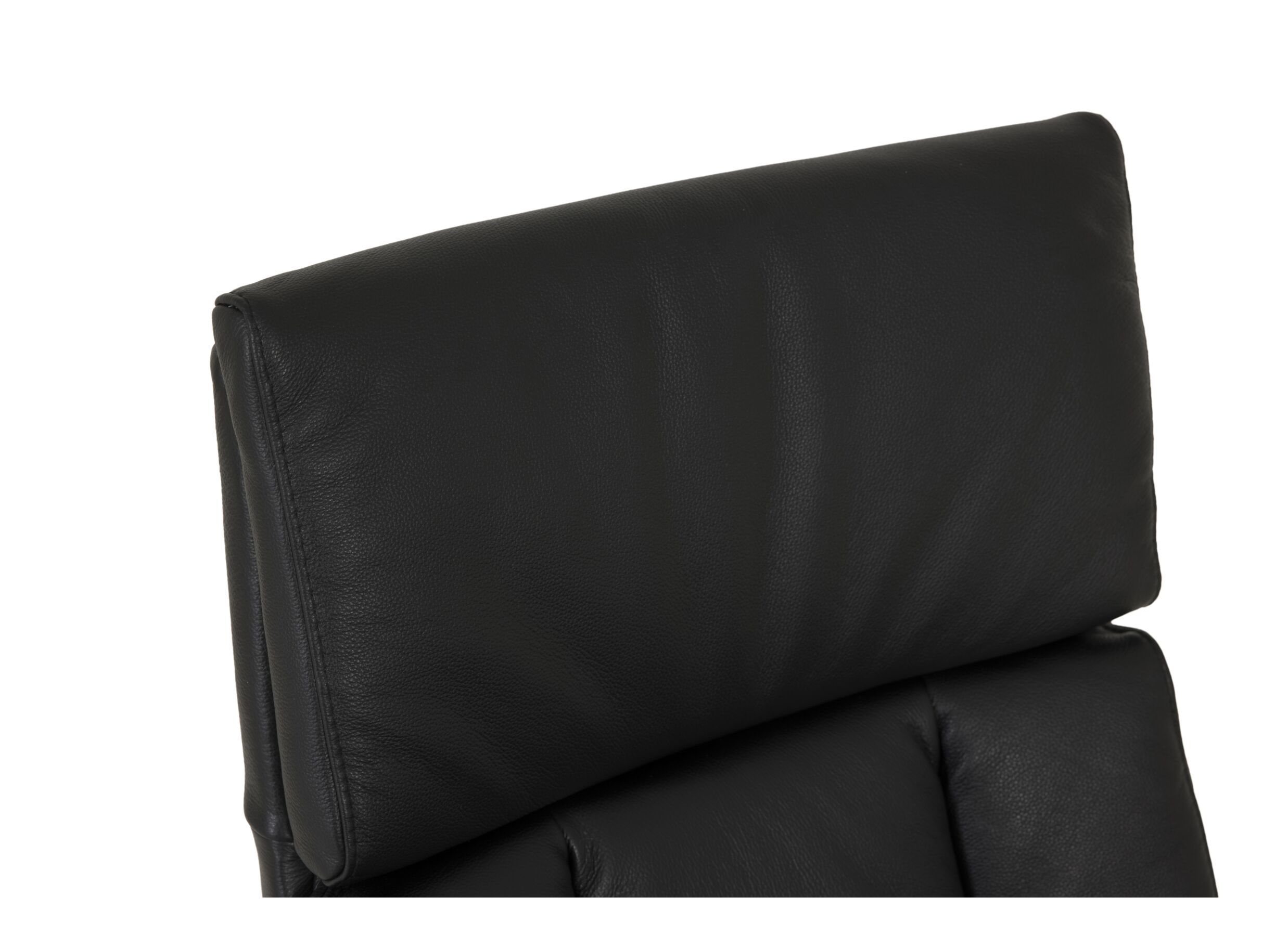 Detail - Fauteuil relax 8020 cuir - noir avec relax