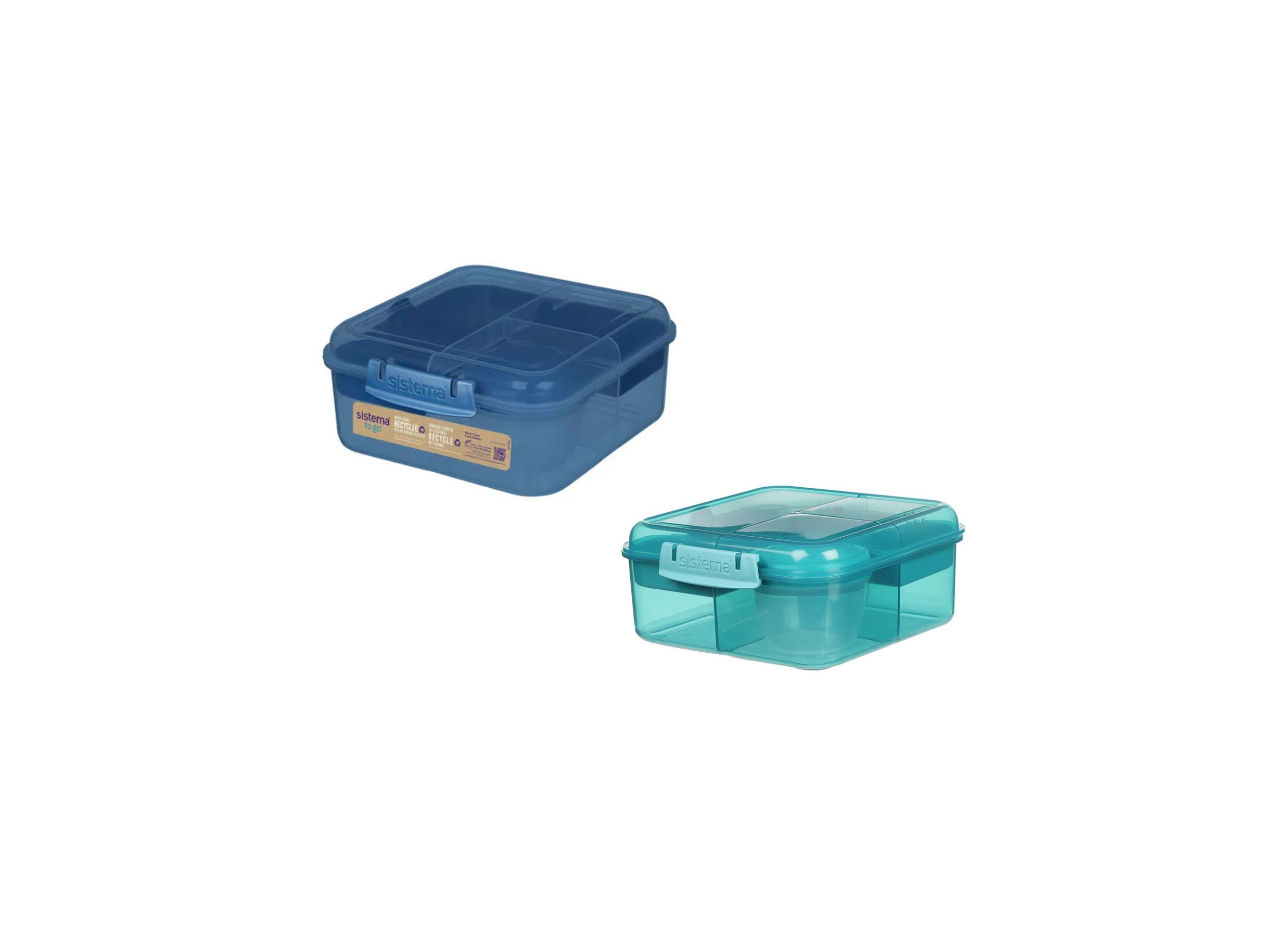 Plus Important - Lunch box 1,25L bleu vert