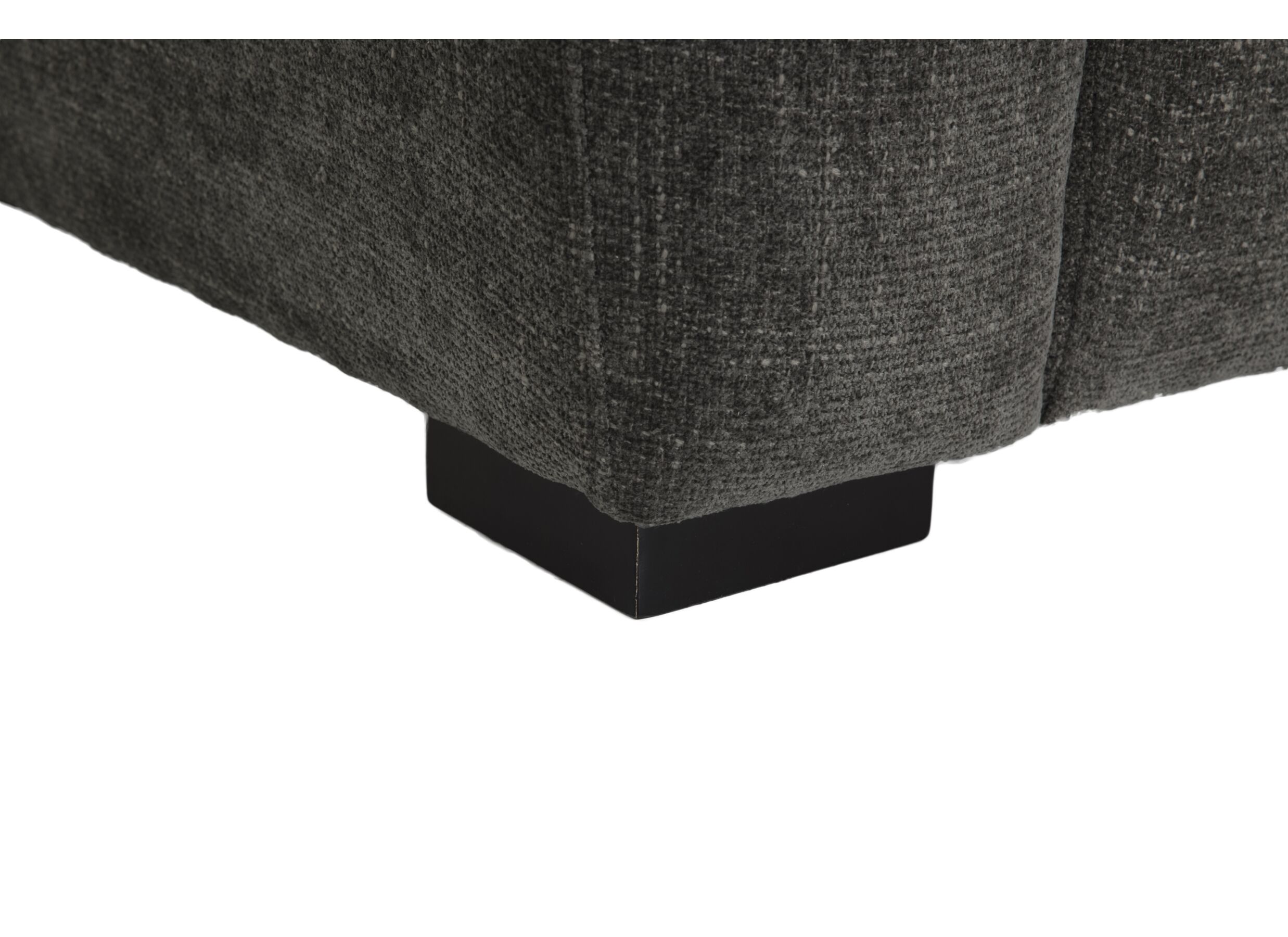 Detail - Canapé d'angle Maui fibre polyester - gris