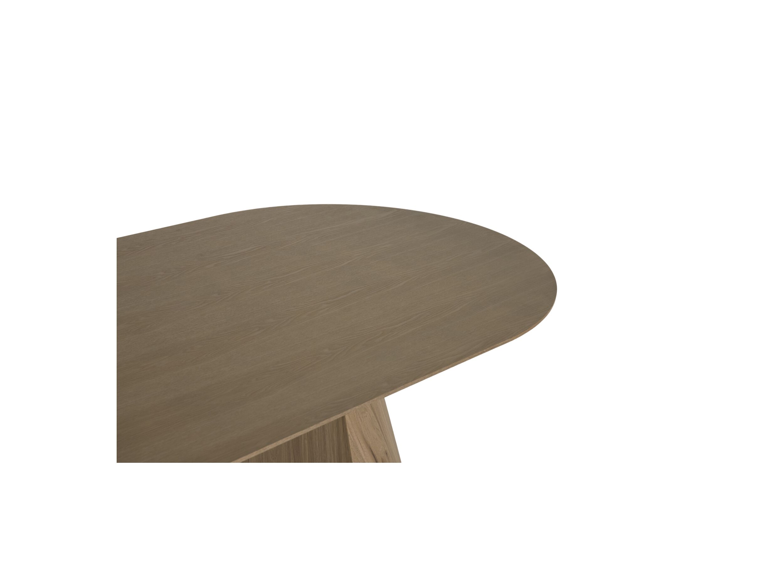 Detail - Table Sheba 220x100cm - placage de frêne - naturel