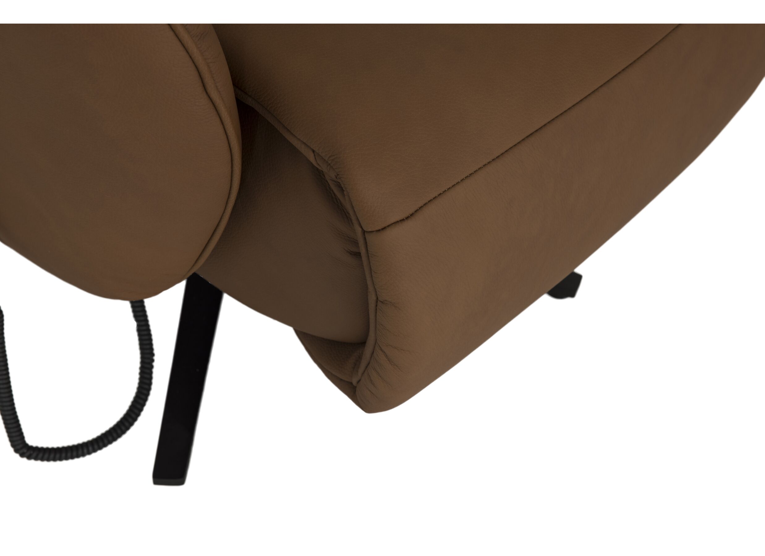 Detail - Fauteuil relax 7589.51V électrique - cuir - brun