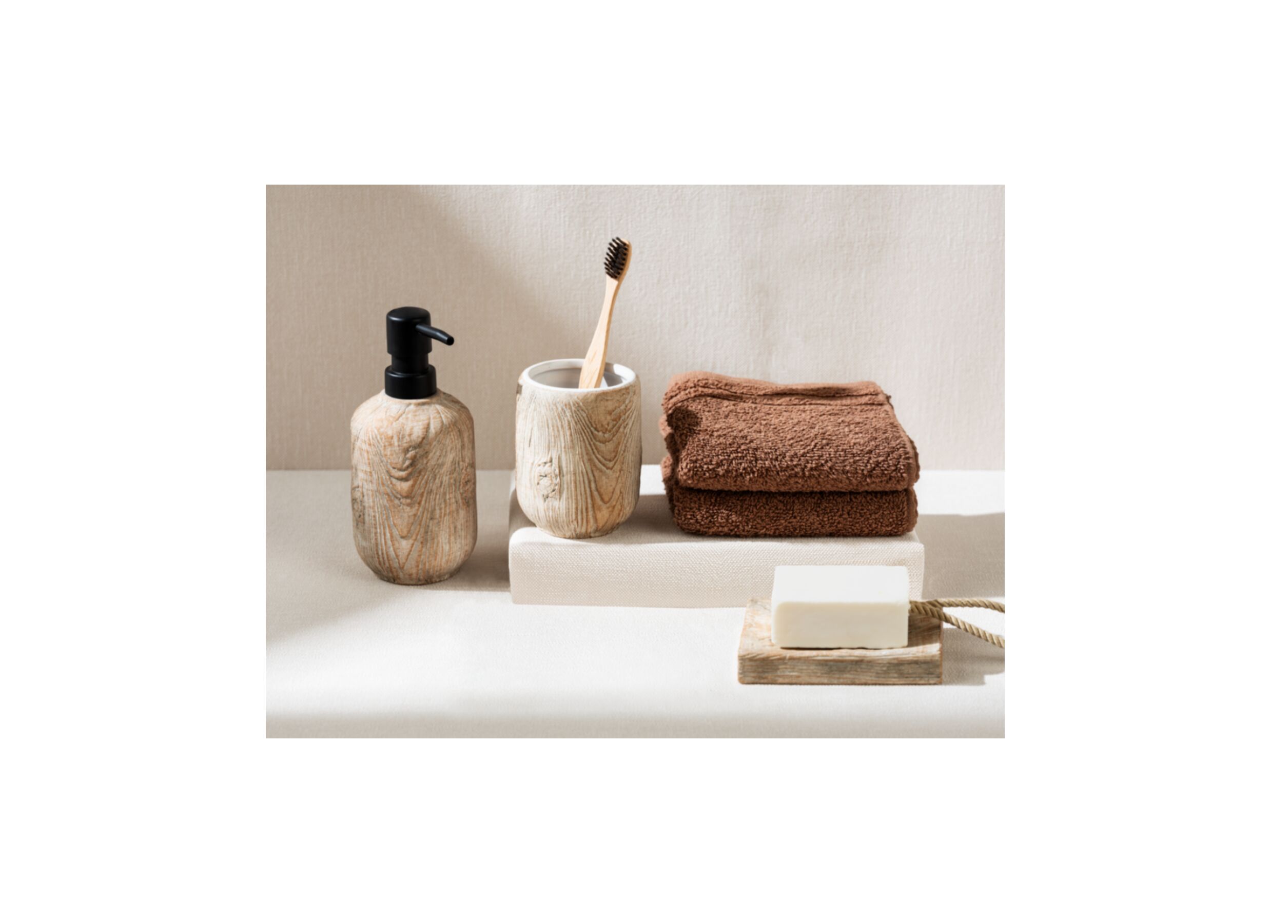 Zeepbakje Florio beige
