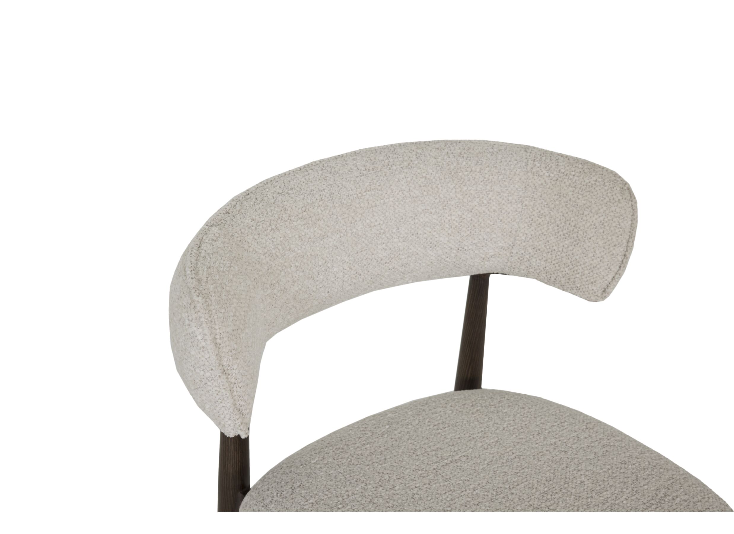 Detail - Chaise Iago 55x57,5x79cm - tissu - beige