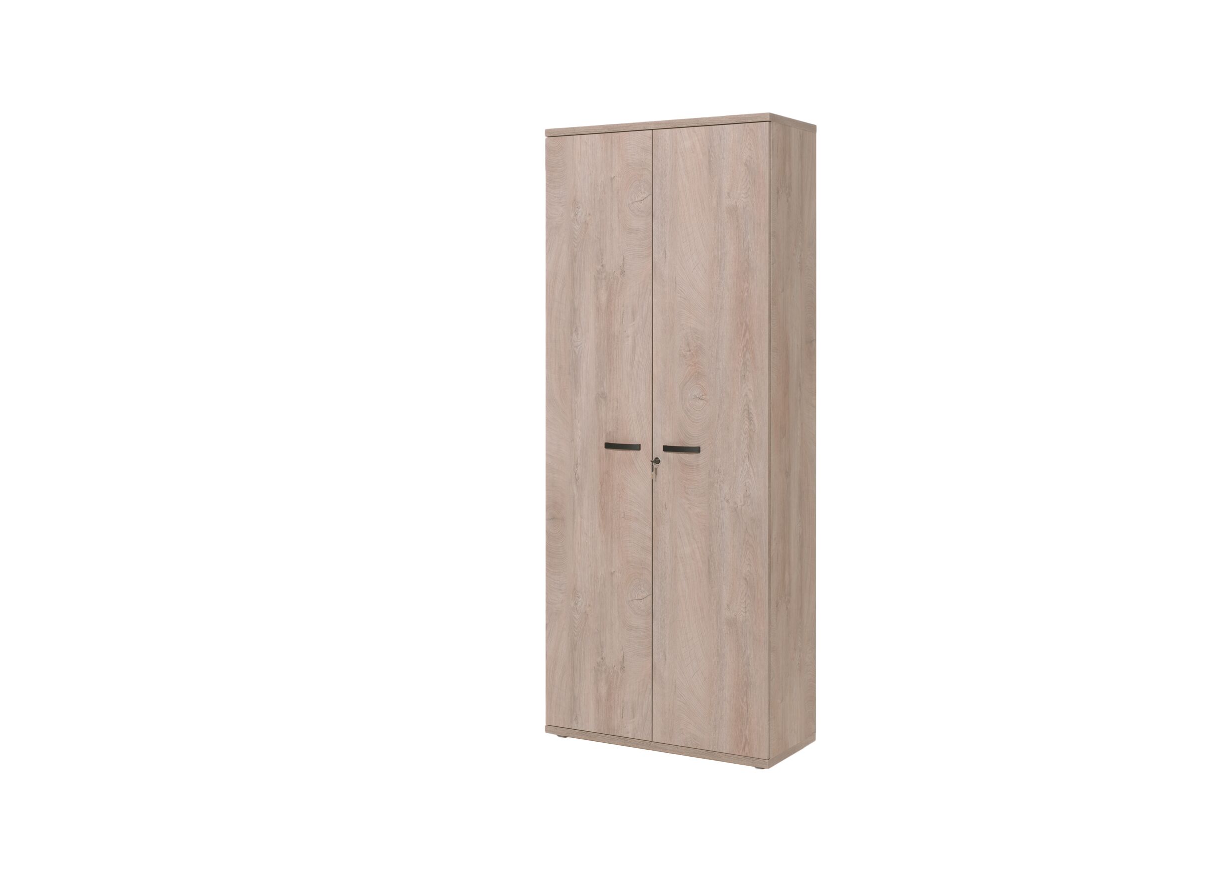Armoire de rangement Rio 2 90cm - Armoire de rangement Rio 2 90x40x222cm - mélamine - chêne humus