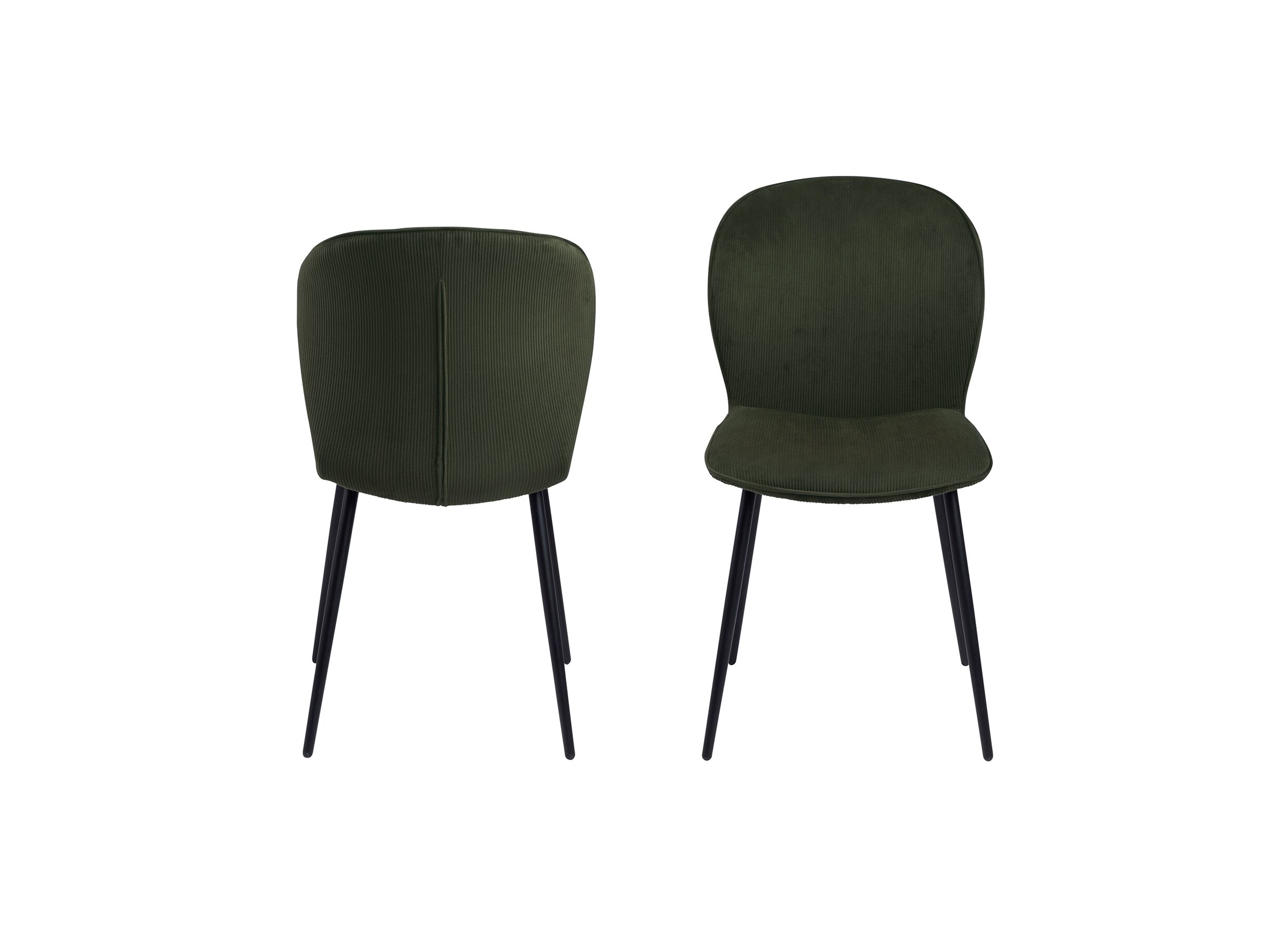 Detailfoto - Stoel stof olive green