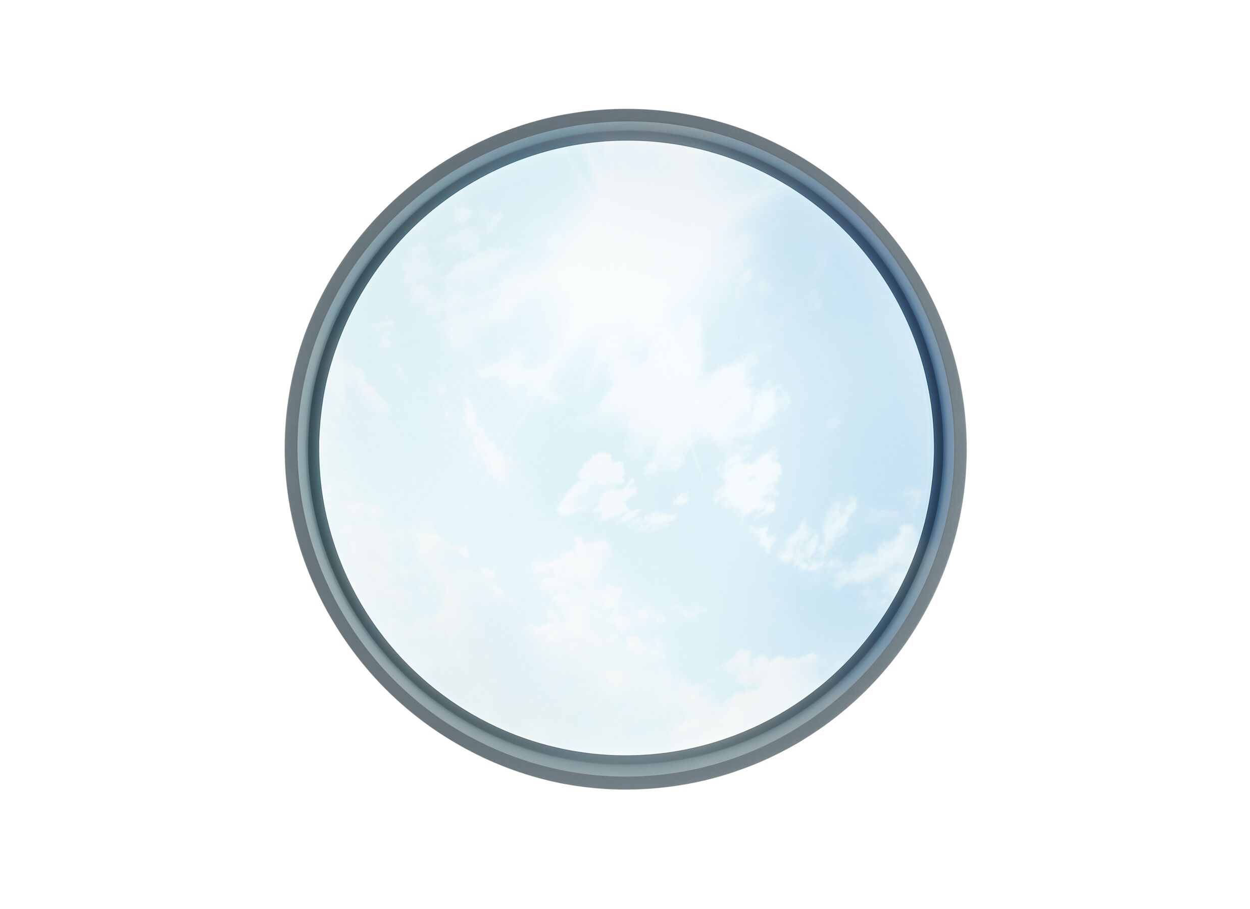Aperçu - Plafonnier Sky Dream Ø48,5cm - blanc & gris