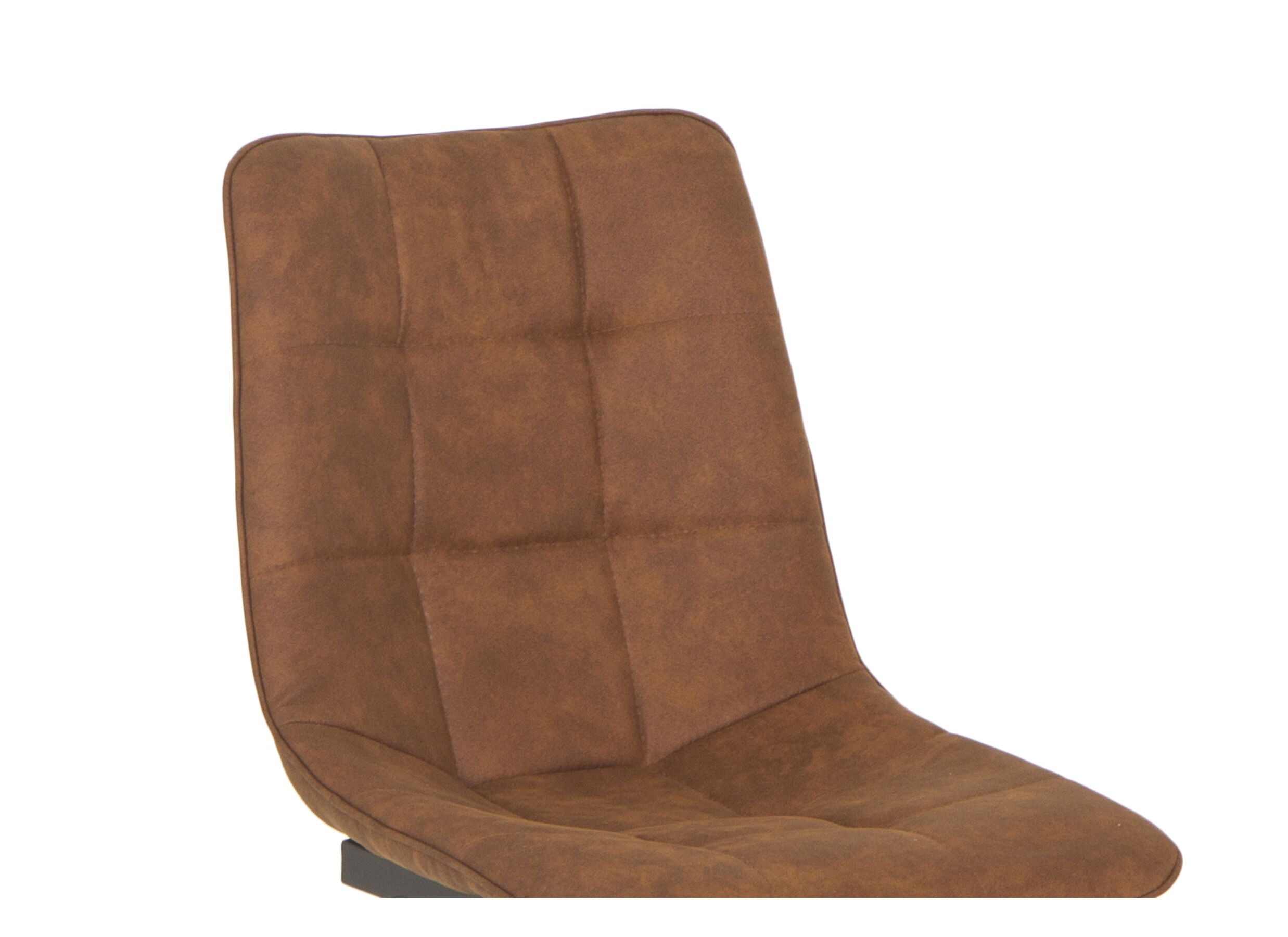 Stoel Cloud 46,5x57x86cm - microvezel - cognac