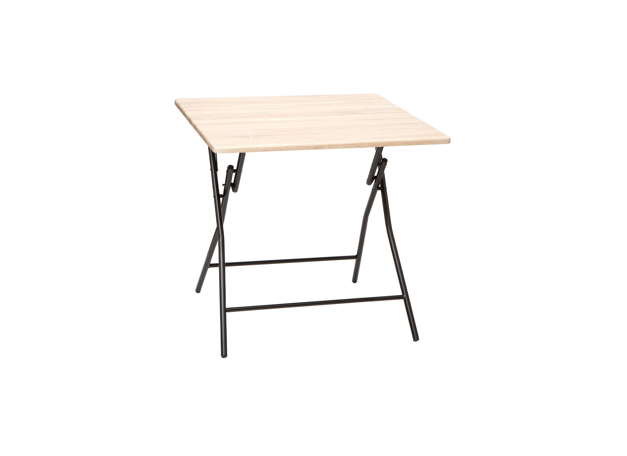 Plooitafel 80x80cm bruin
