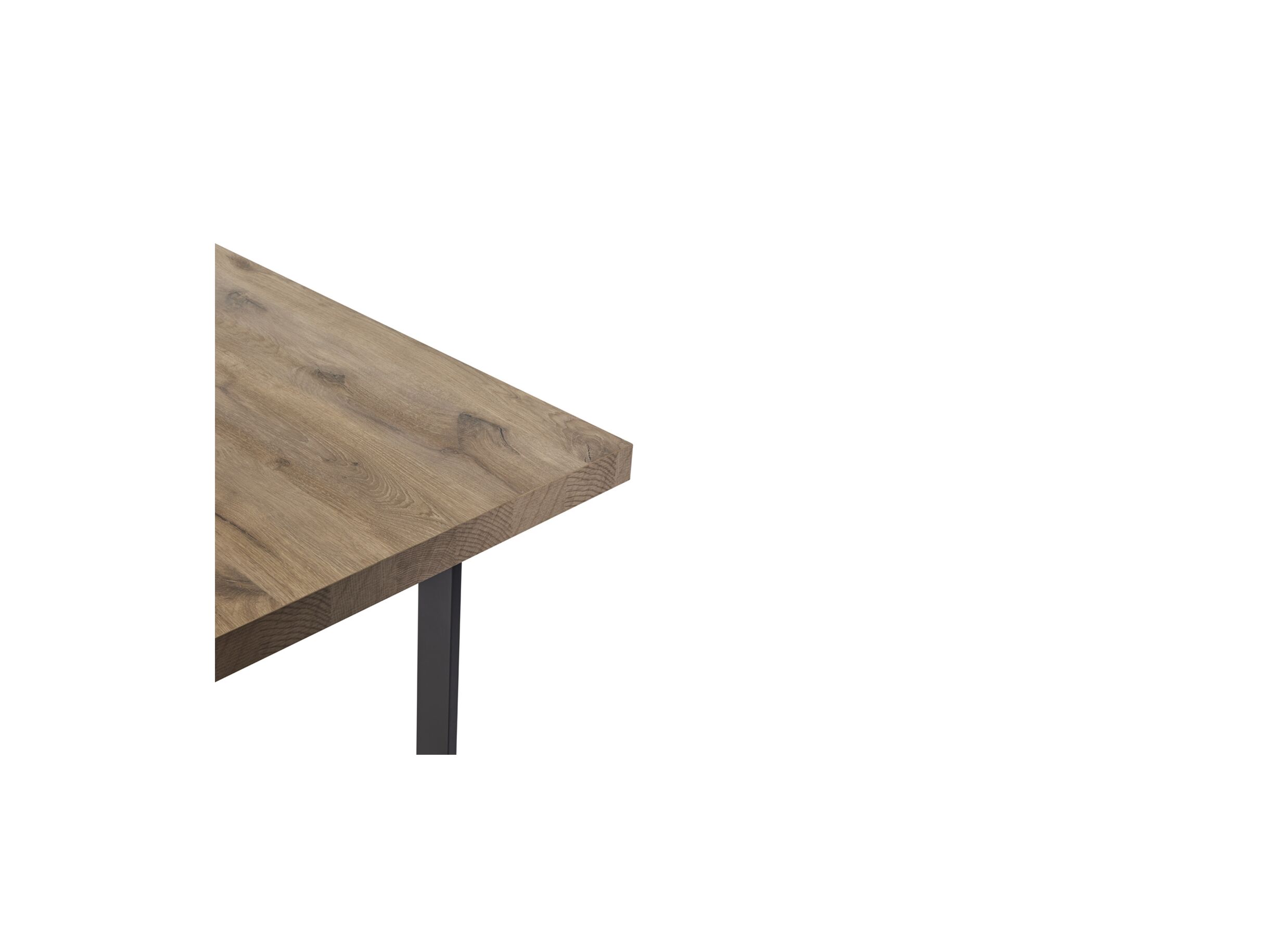 Detail - Table Stefan Tim 200x100cm - mélamine - canyon oak