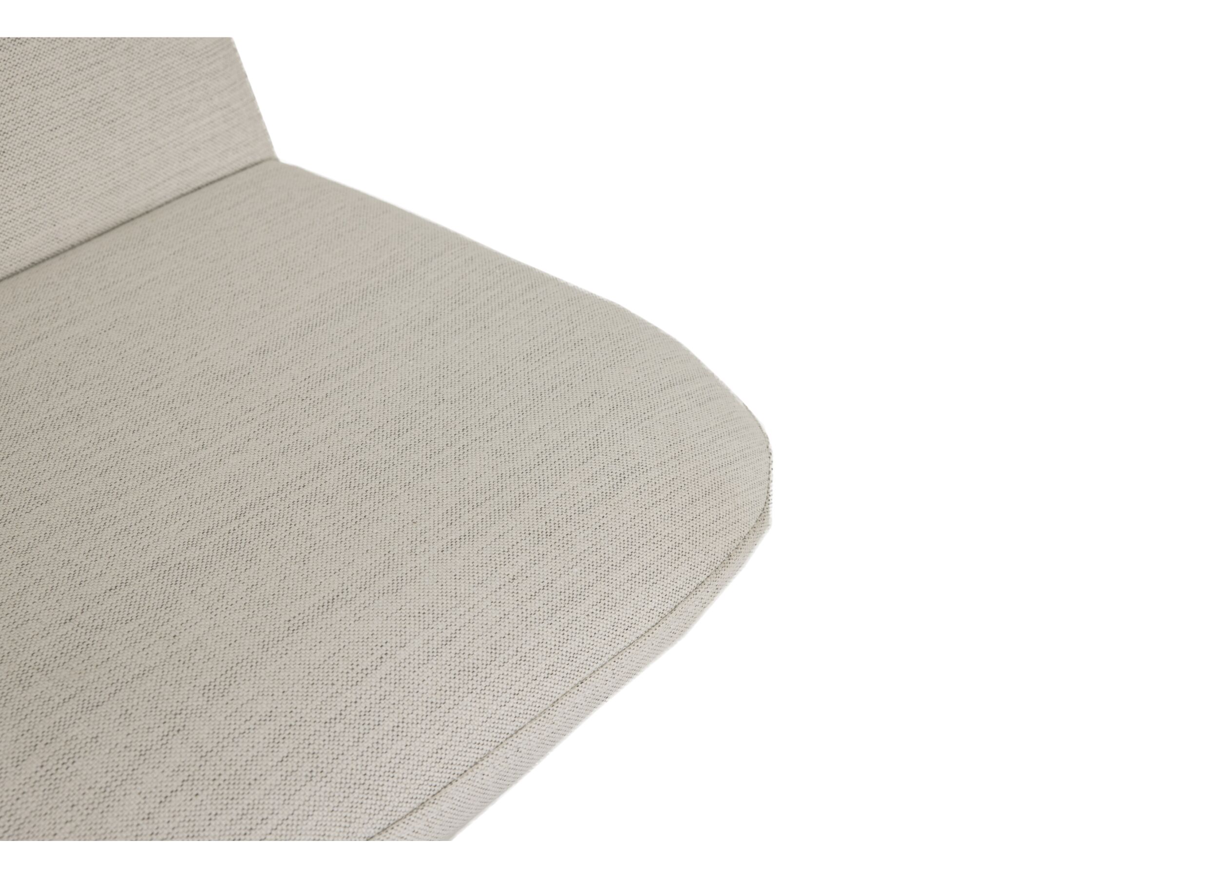 Detailfoto - Barstoel Watch ZH107cm - stof - wit