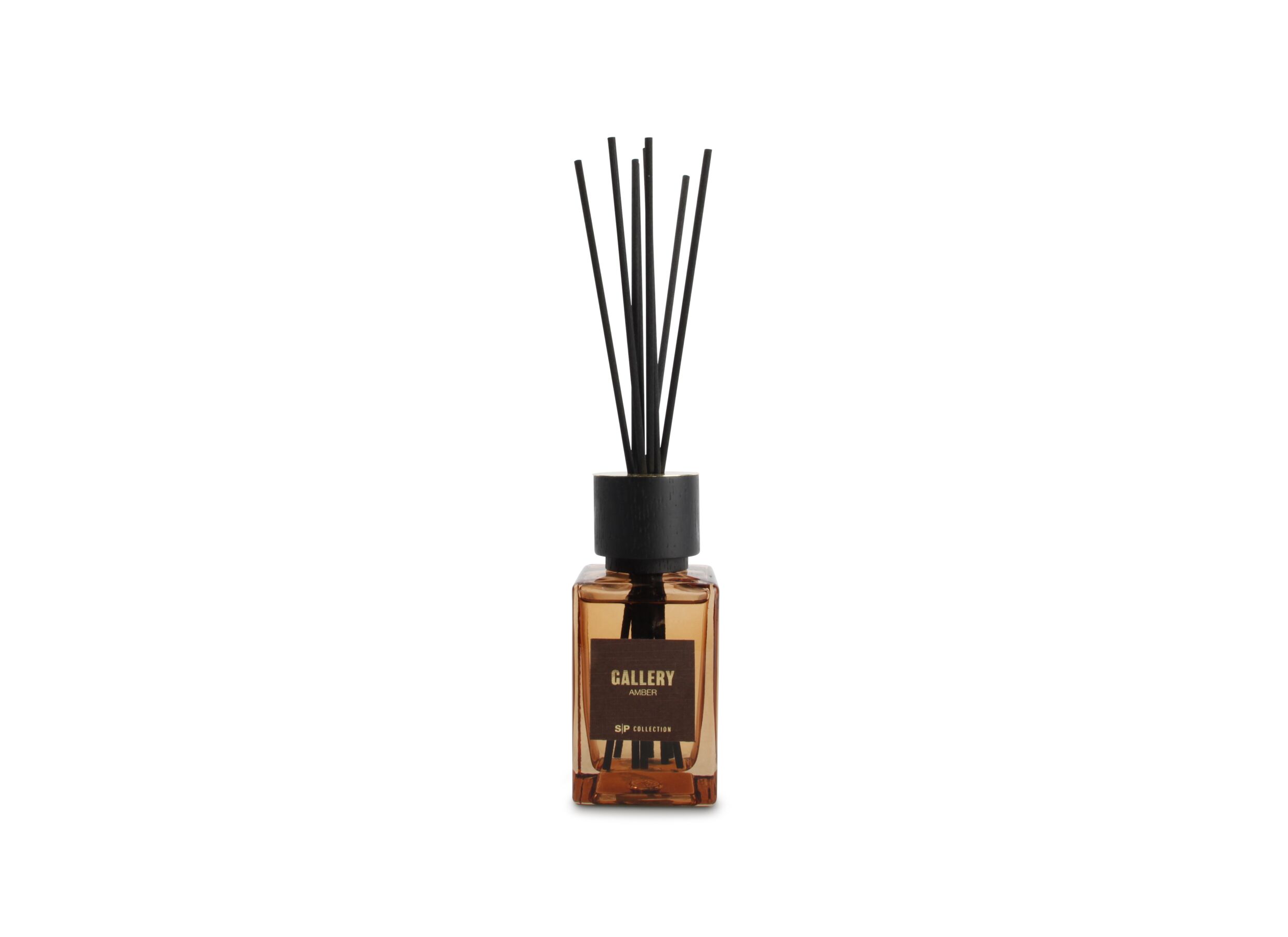Bâtonnets parfumés Gallery Amber 120ml - Bâtonnets parfumés Gallery Amber 120ml