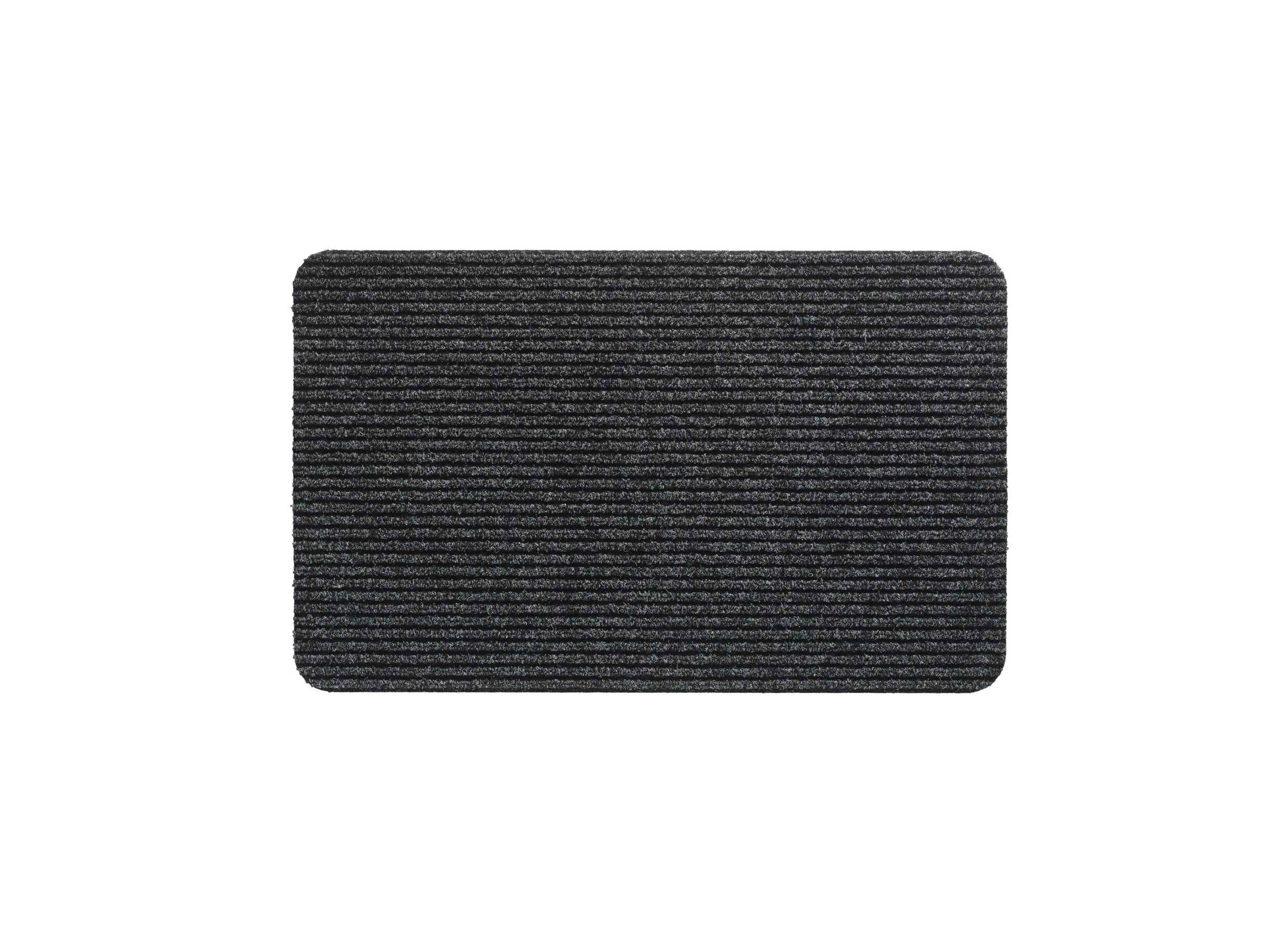 Deurmat Renox 60x40cm polyester antraciet - Deurmat Renox 60x40cm polyester antraciet