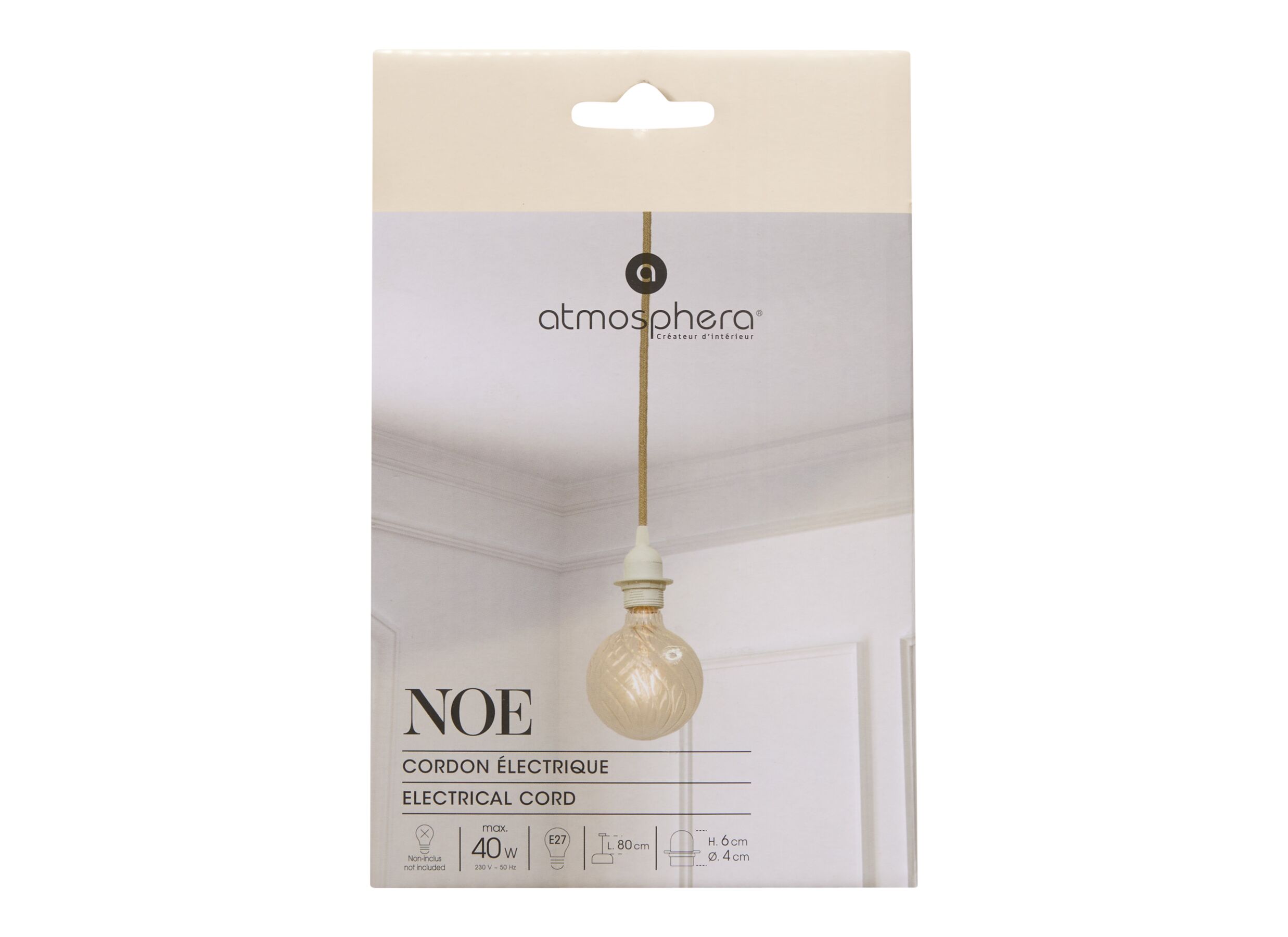 Opstelling - Hanglamp Kabel L80cm