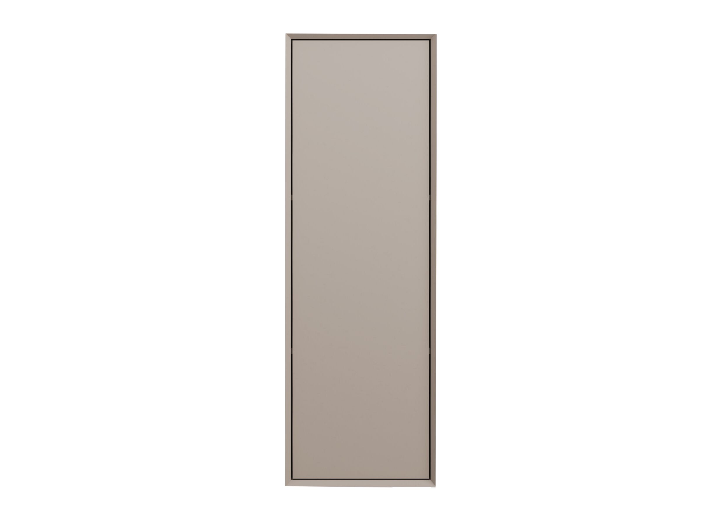 Overzichtsfoto - Wandmeubel Stream 40x120x30cm - melamine - beige