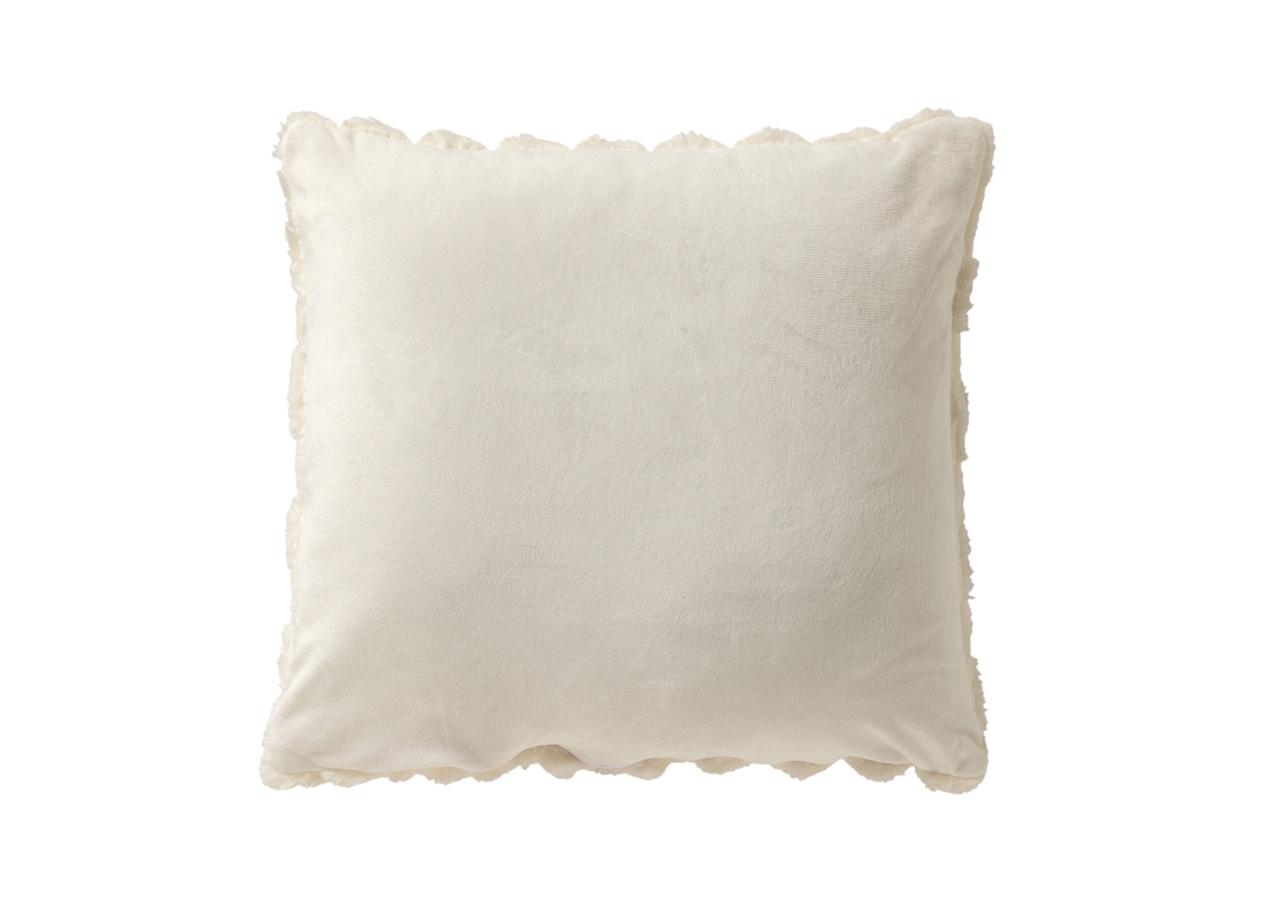 Detail - Coussin Viva 45x45cm - polyester recyclé - snow white