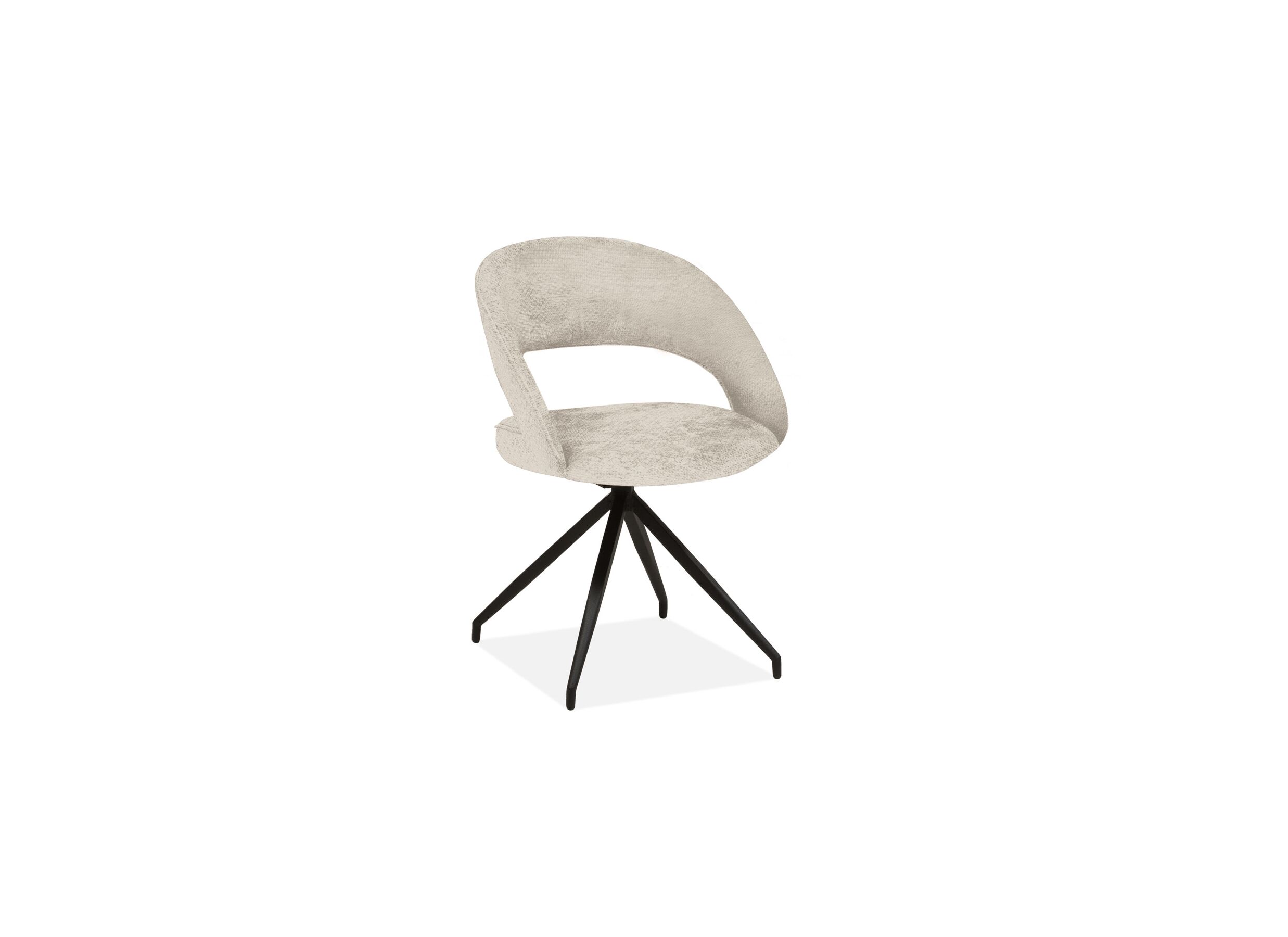 Hoofdfoto - Stoel Indy 58x60x85cm - stof - naturel