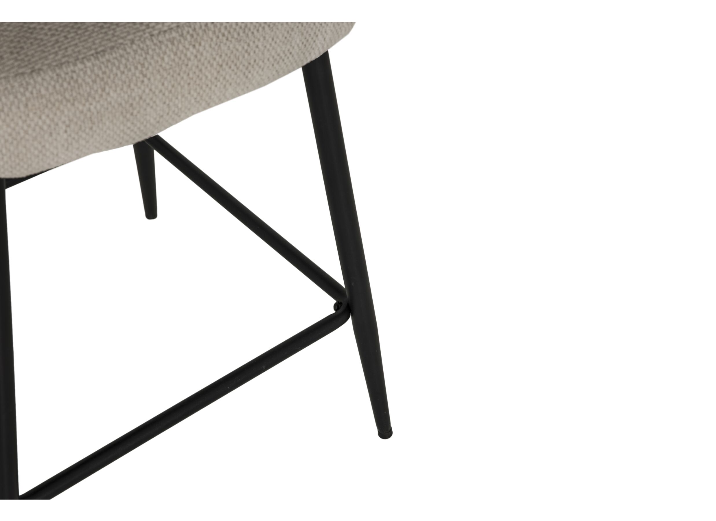Detailfoto - Barstoel Bonzo ZH67cm - stof - lichtgrijs