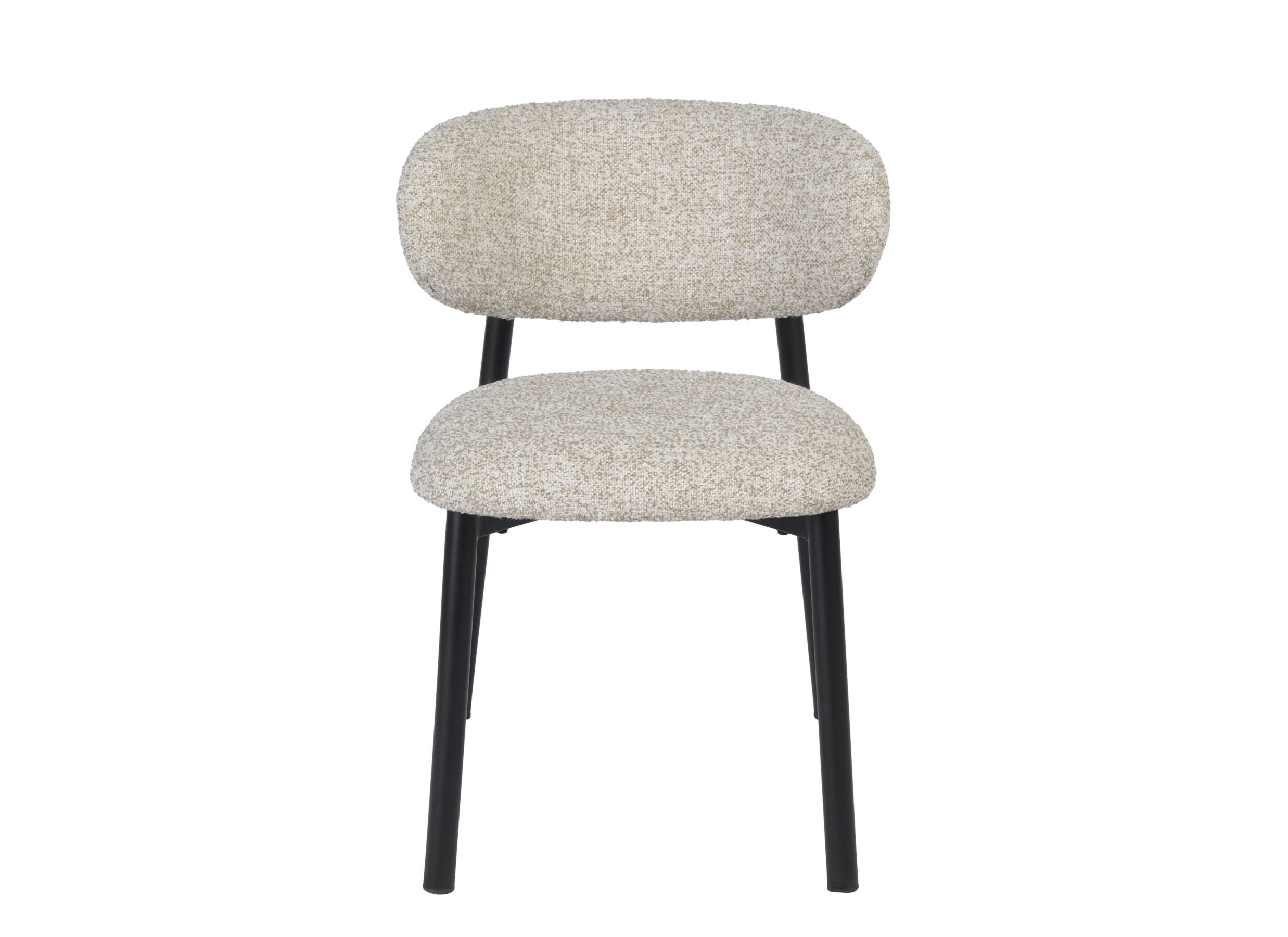 Aperçu - Chaise Pienza 51x51,5x75cm - tissu - beige