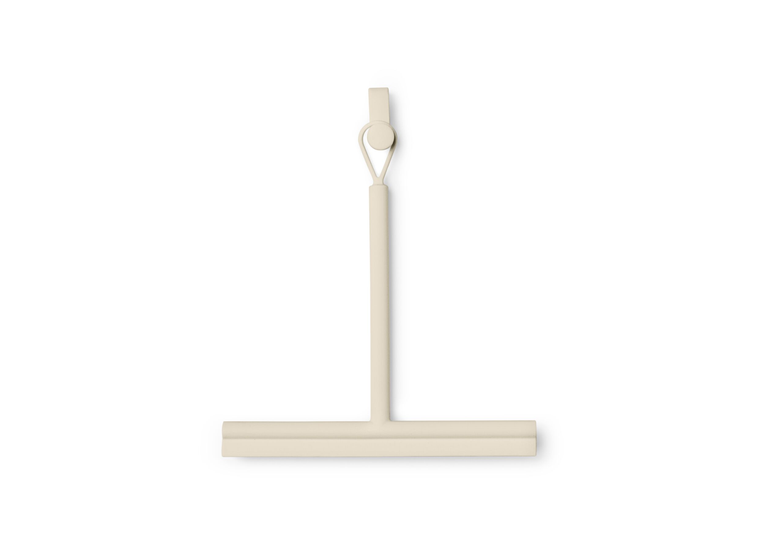 Hoofdfoto - Douchewissers ReNew met deurhaak 24x26cm - silicone - soft beige