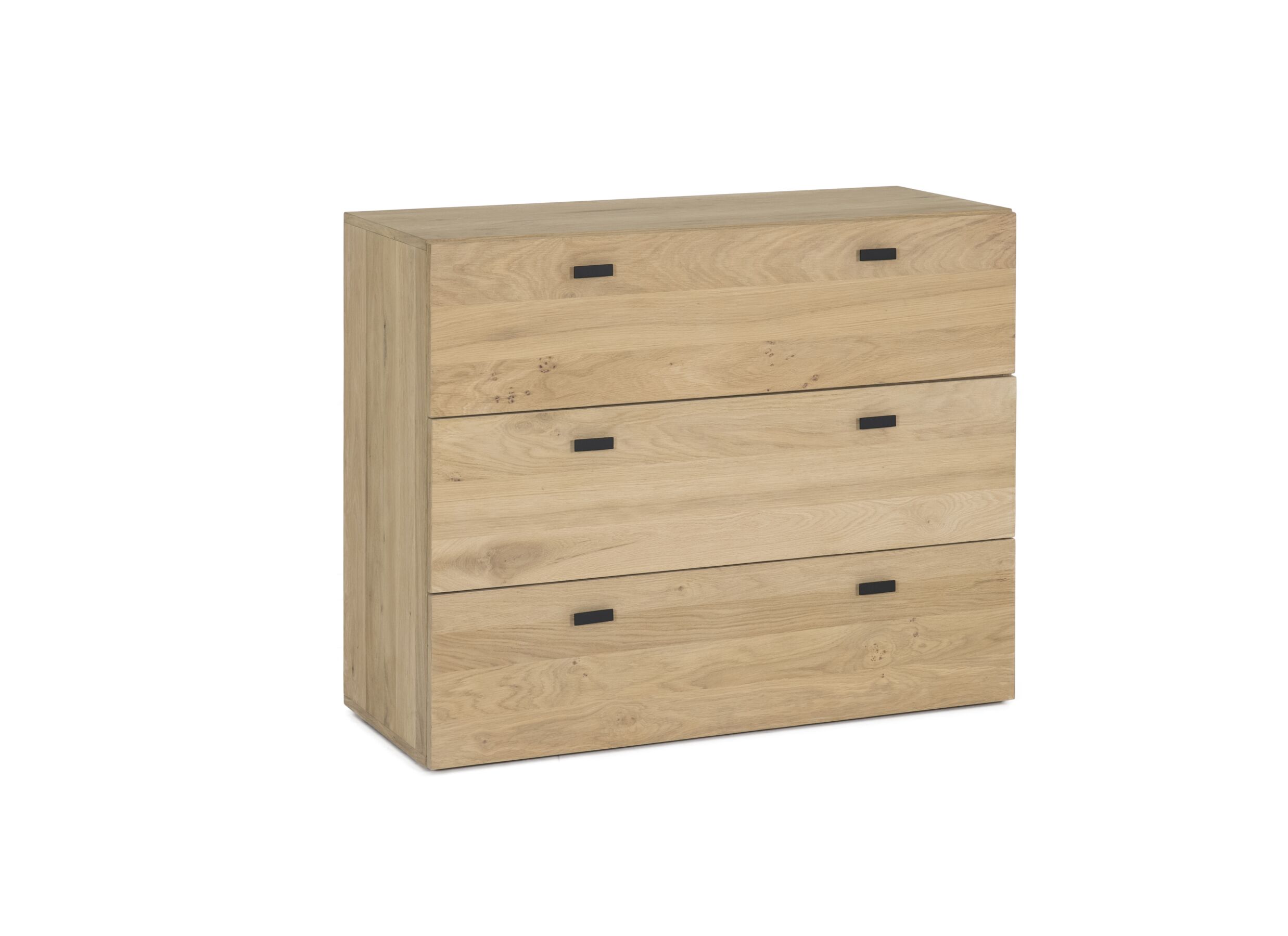 Commode Holmes 110x45x90cm - MDF - eik - Commode Holmes 110x45x90cm - MDF - chêne